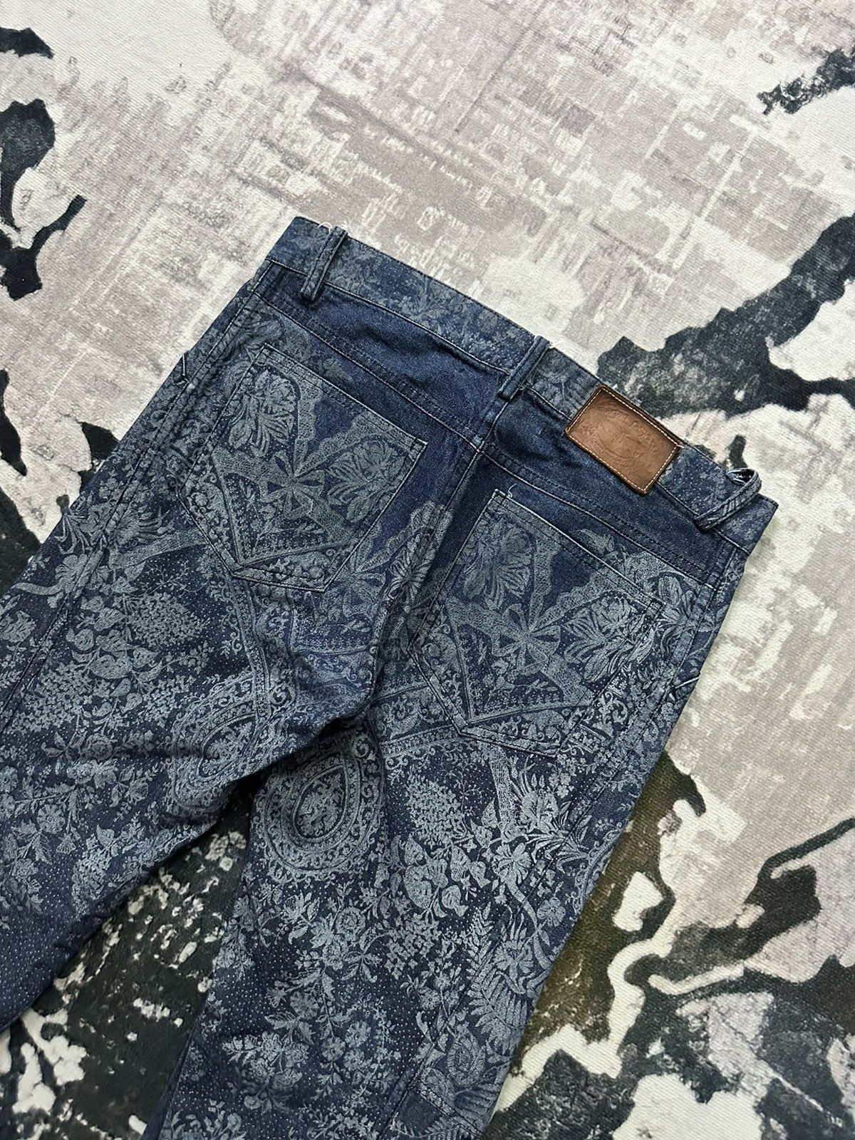 Marjan Pejoski 00s Marjan Pejoski artisanal jeans Size US 31 - 6 Thumbnail