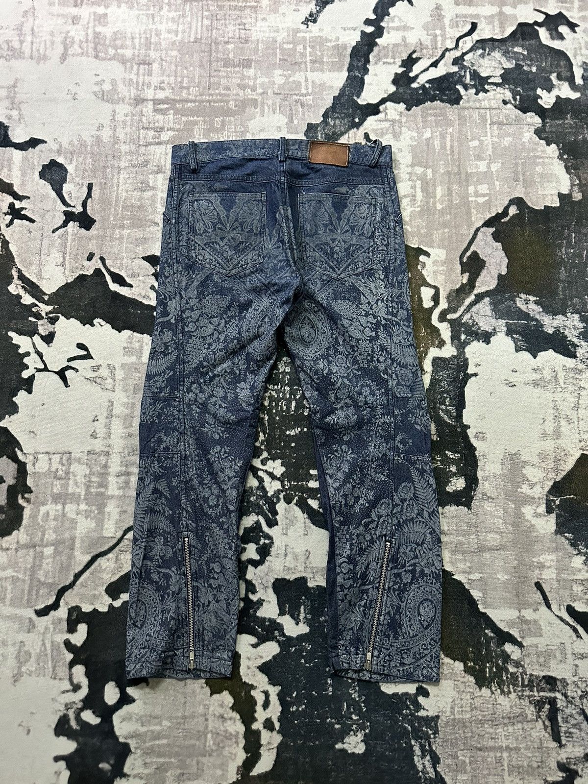 Marjan Pejoski 00s Marjan Pejoski artisanal jeans Size US 31 - 5 Thumbnail