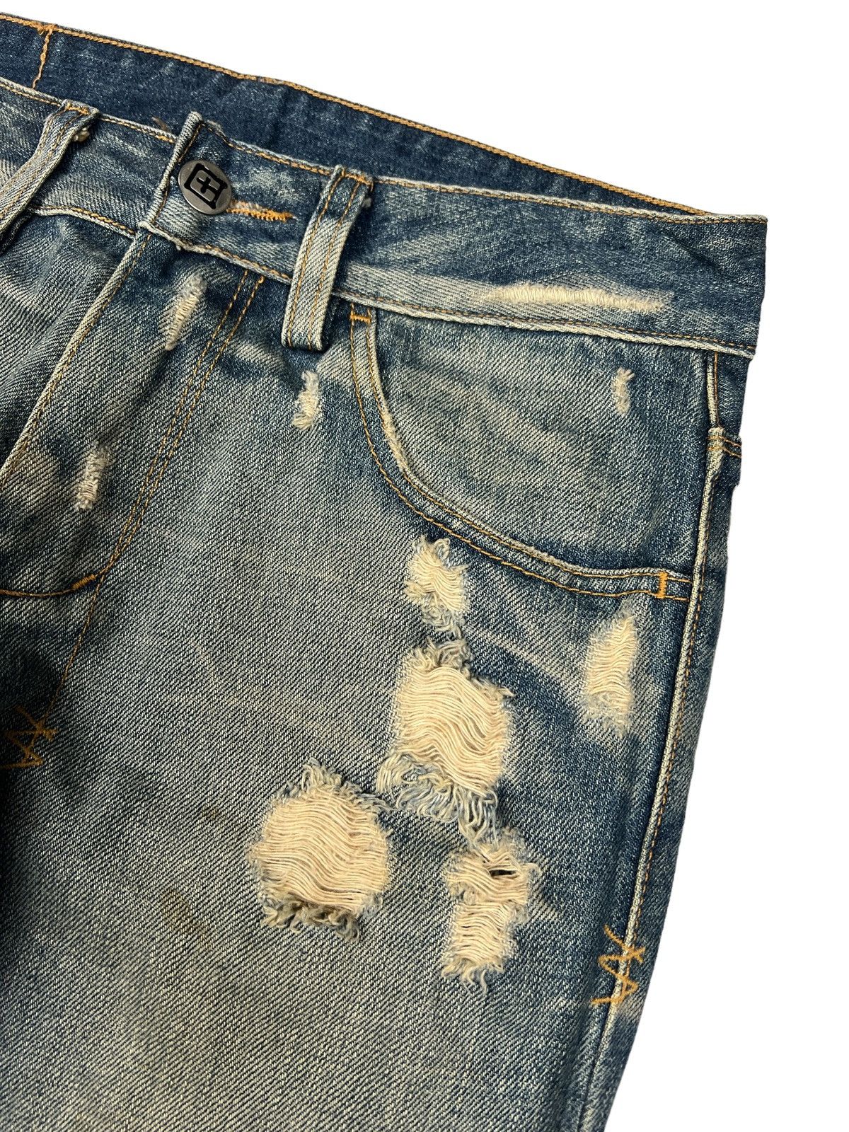 Ksubi Ksubi Distressed Denim Size US 27 - 5 Thumbnail