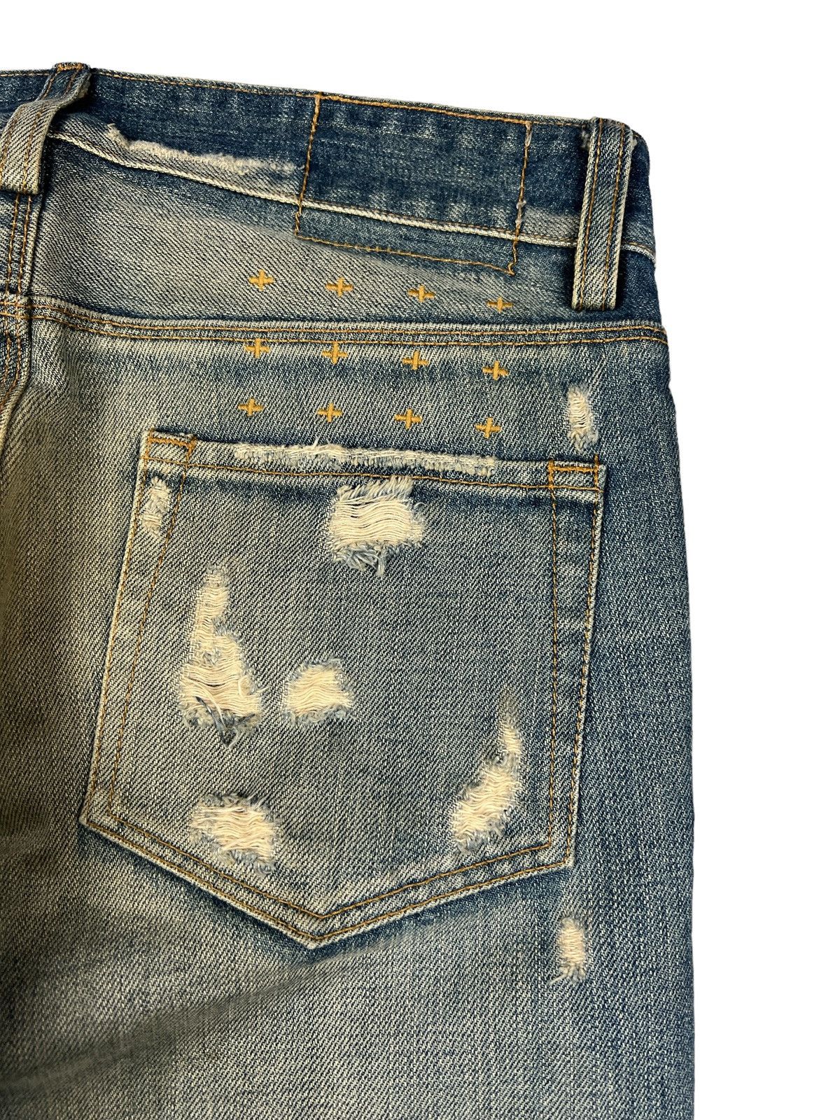 Ksubi Ksubi Distressed Denim Size US 27 - 11 Thumbnail