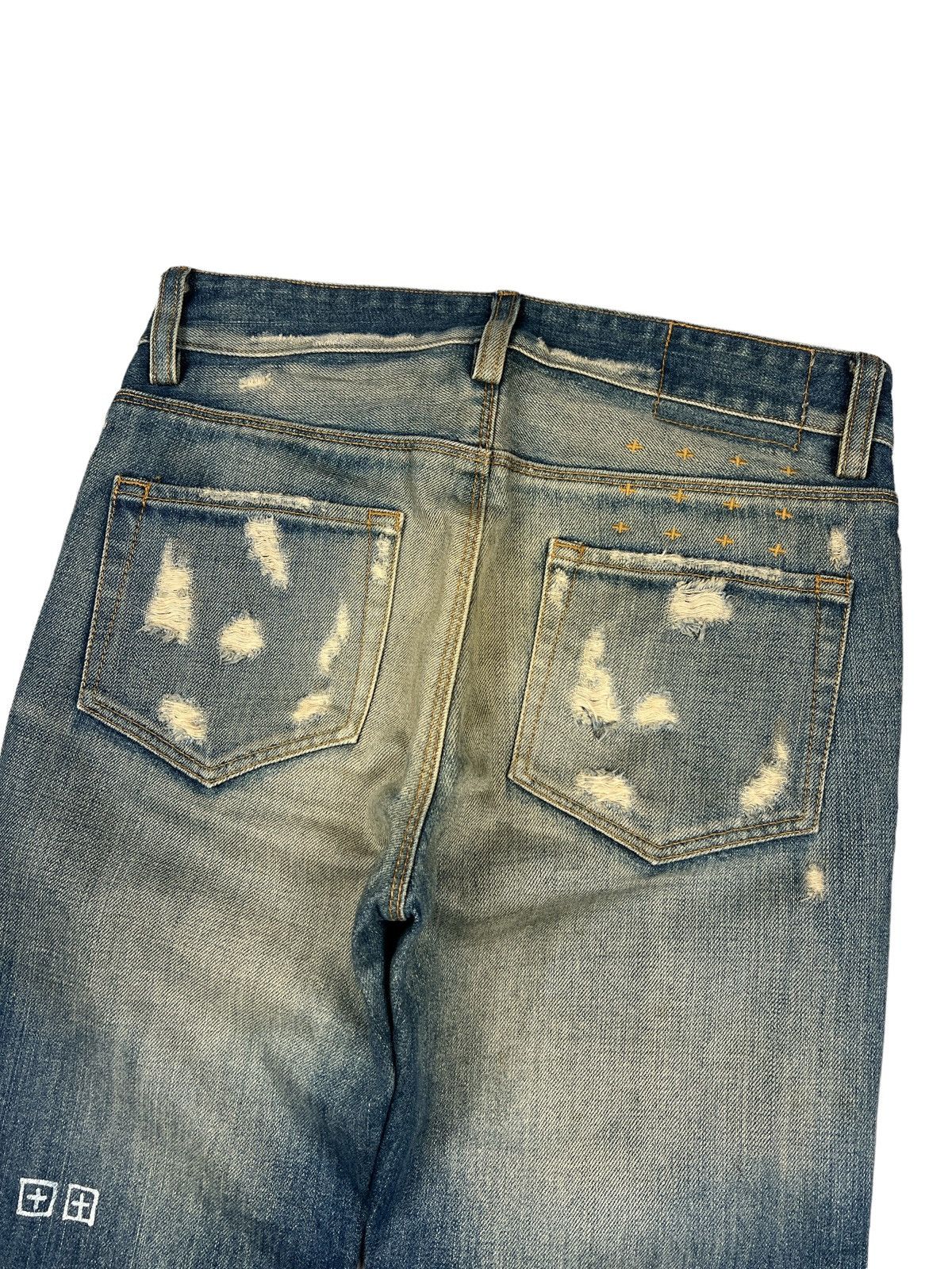 Ksubi Ksubi Distressed Denim Size US 27 - 10 Thumbnail