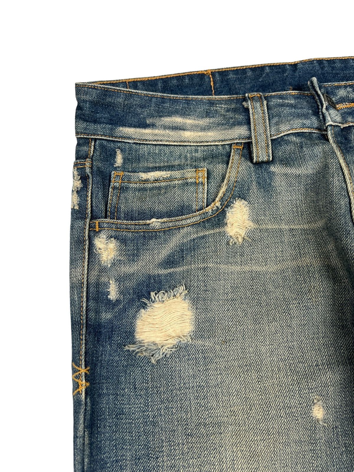 Ksubi Ksubi Distressed Denim Size US 27 - 6 Thumbnail