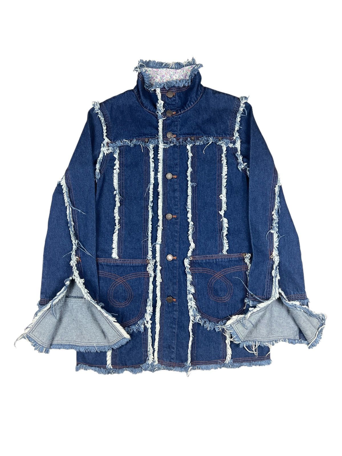 Japanese Brand Algonquins 🇯🇵 Hagi Denim Jacket Size M / US 6-8 / IT 42-44 - 1 Thumbnail