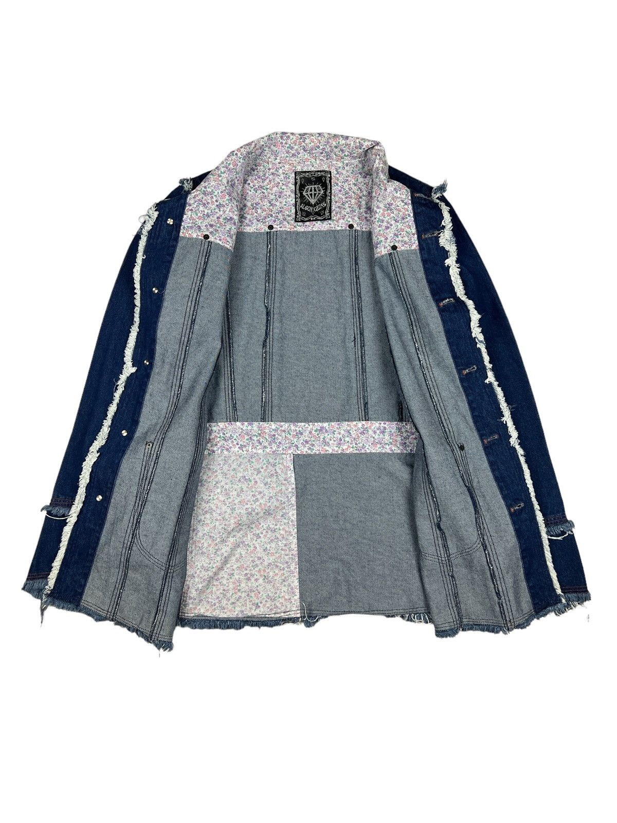 Japanese Brand Algonquins 🇯🇵 Hagi Denim Jacket Size M / US 6-8 / IT 42-44 - 15 Thumbnail