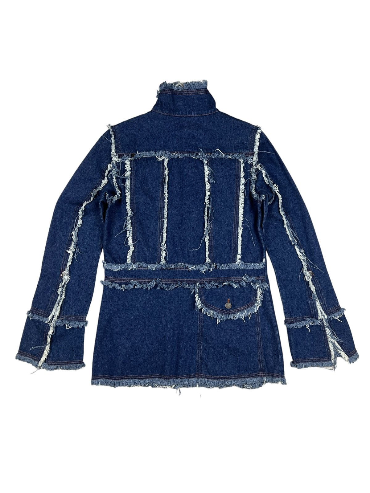 Japanese Brand Algonquins 🇯🇵 Hagi Denim Jacket Size M / US 6-8 / IT 42-44 - 3 Thumbnail