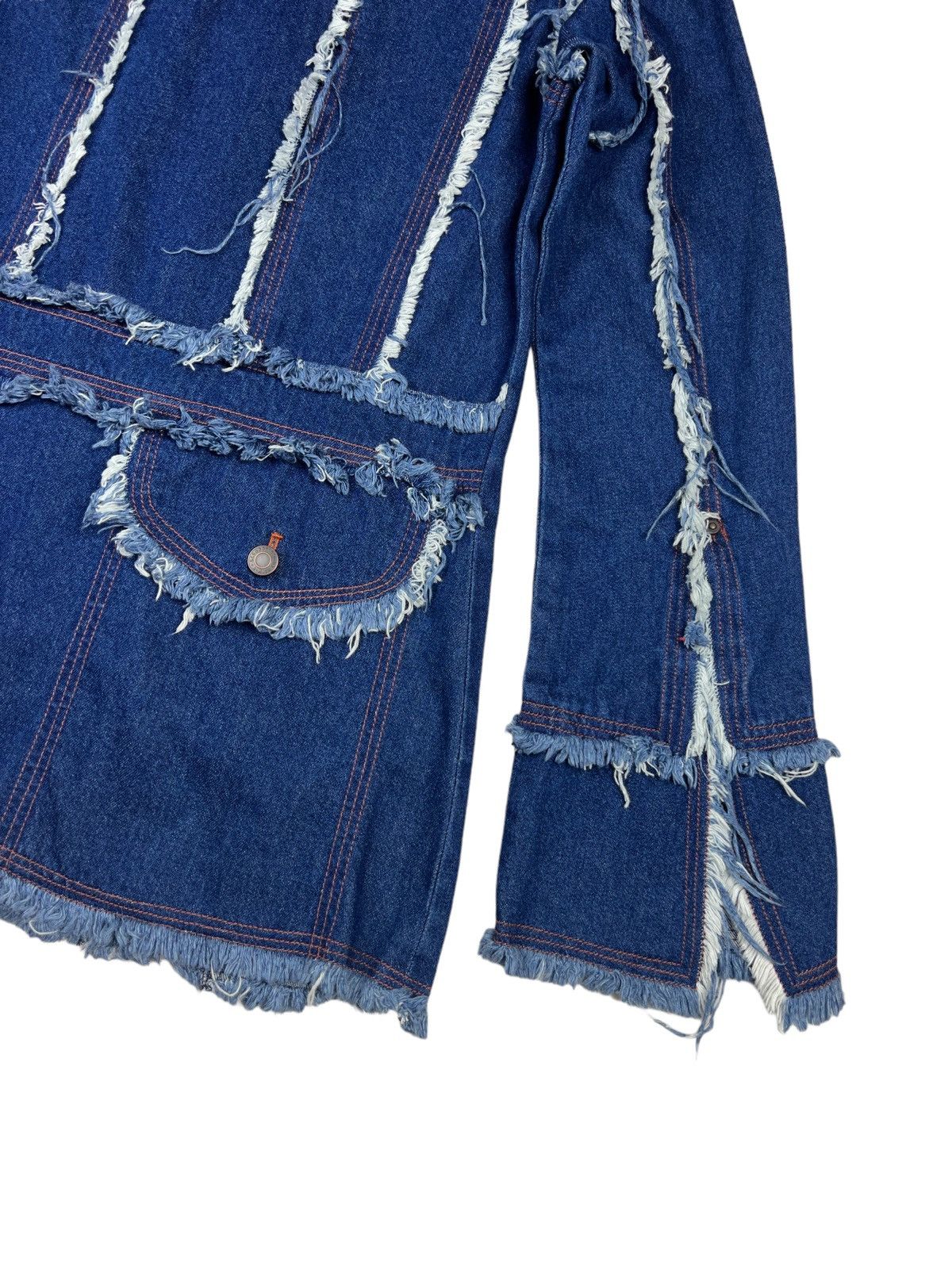 Japanese Brand Algonquins 🇯🇵 Hagi Denim Jacket Size M / US 6-8 / IT 42-44 - 9 Thumbnail