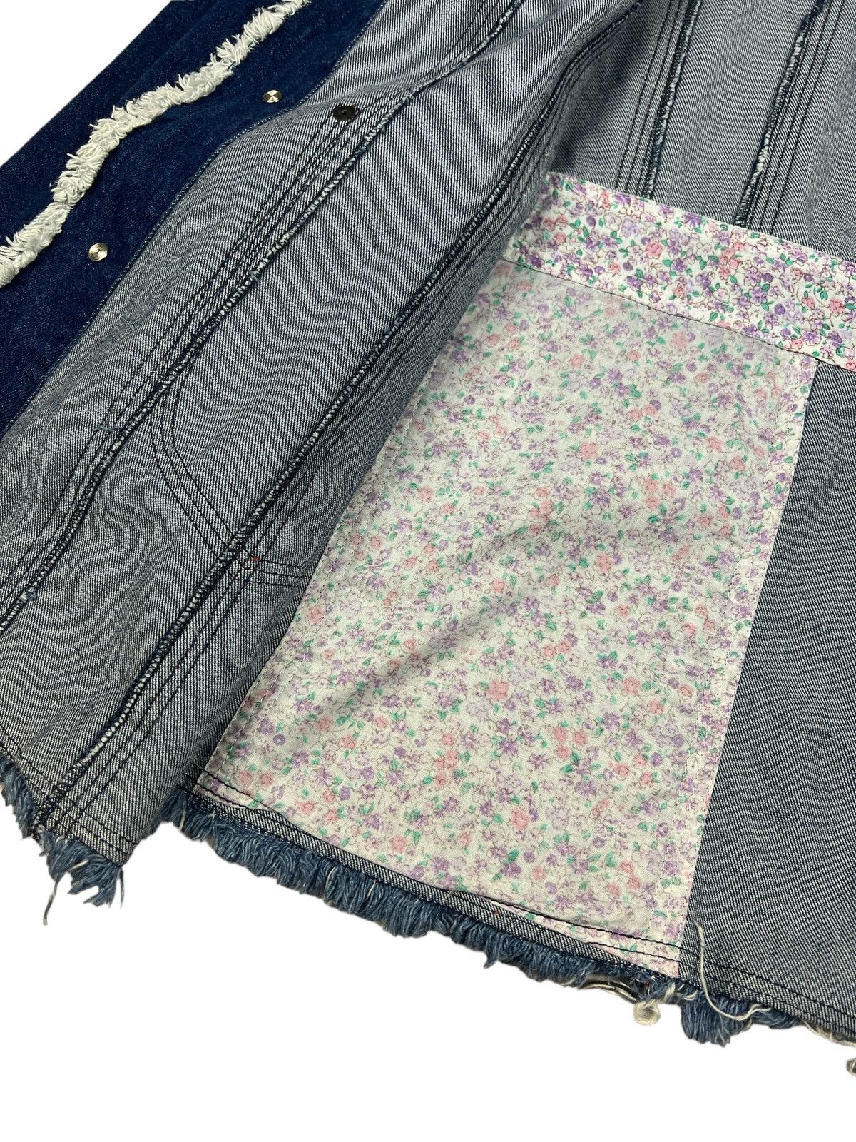Japanese Brand Algonquins 🇯🇵 Hagi Denim Jacket Size M / US 6-8 / IT 42-44 - 16 Thumbnail