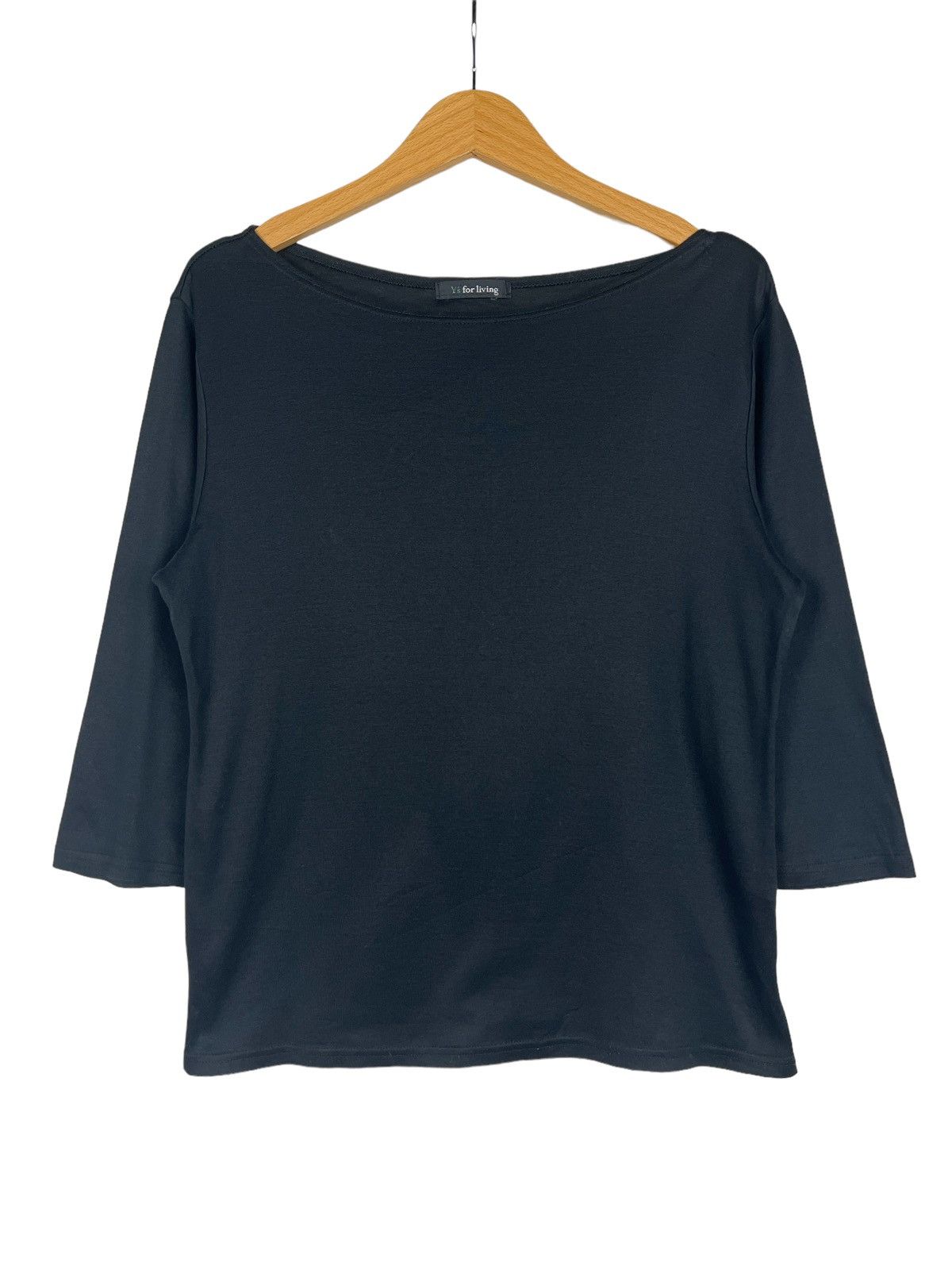 Y's Y’s For Living Boat Neck Longsleeve Shirt Size M / US 6-8 / IT 42-44 - 1 Thumbnail