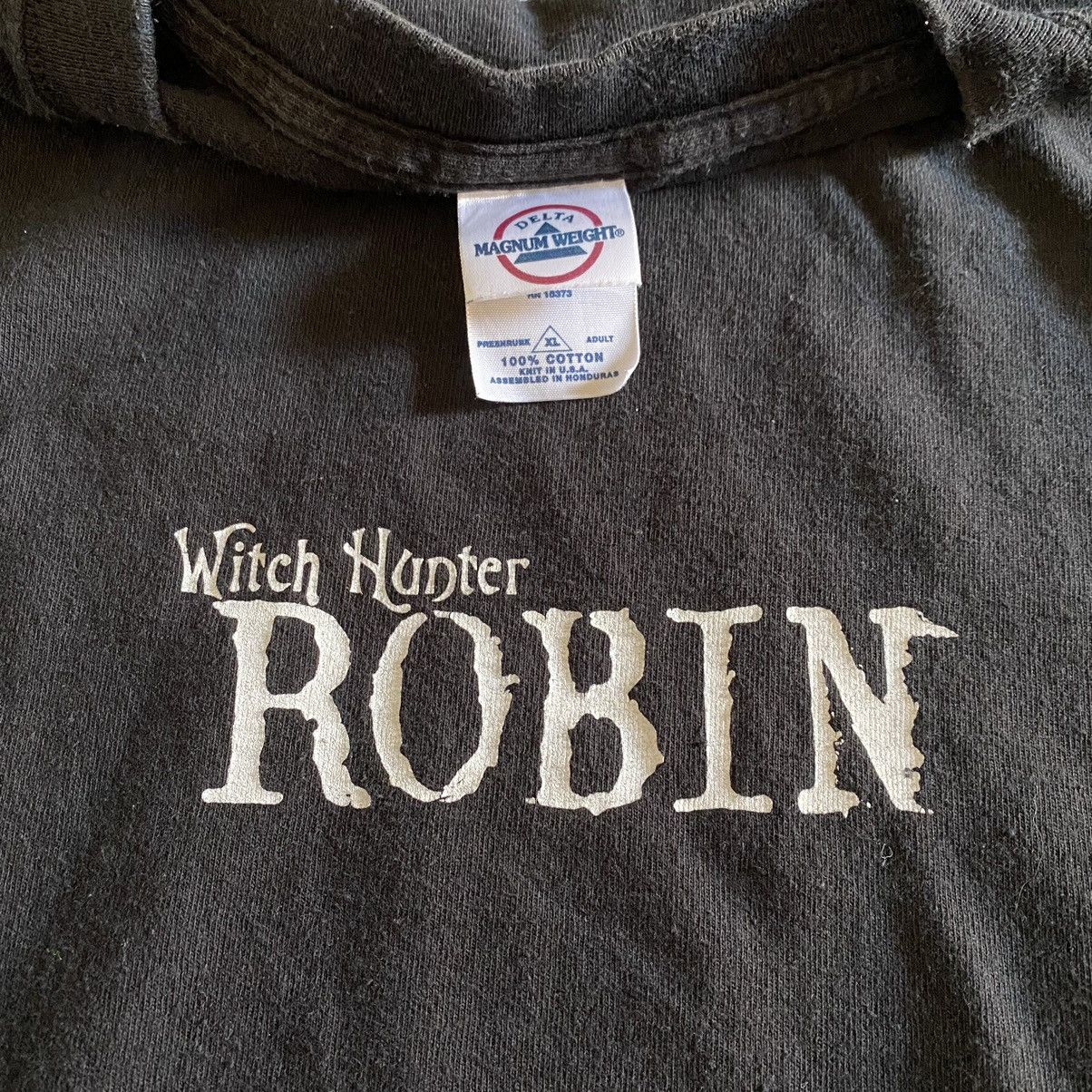Anime VINTAGE Y2K WITCH HUNTER ROBIN T-SHIRT Size US XL / EU 56 / 4 - 5 Thumbnail
