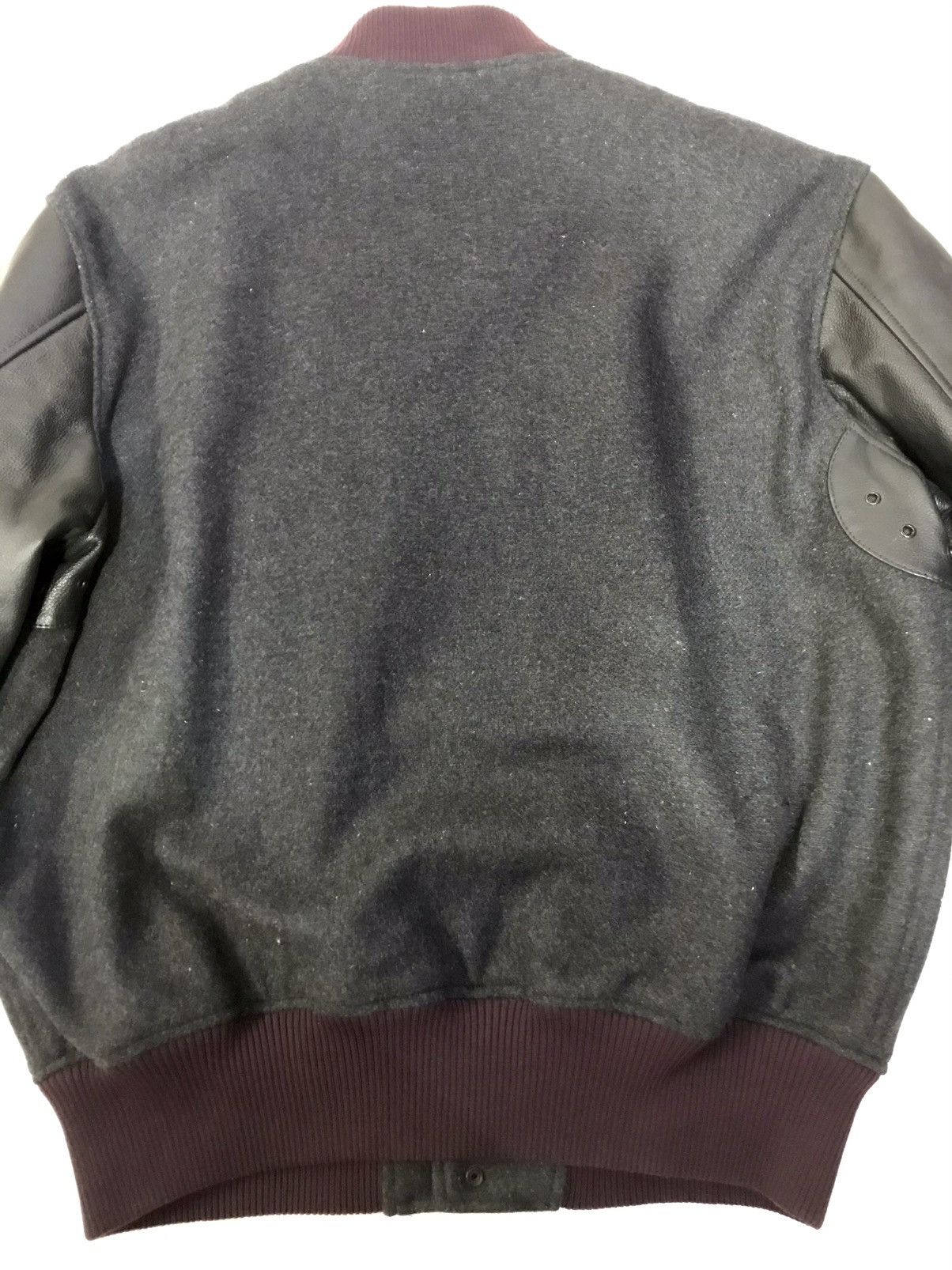 Diesel Diesel wool bland jacket with leather sleeves Size US XL / EU 56 / 4 - 2 Thumbnail