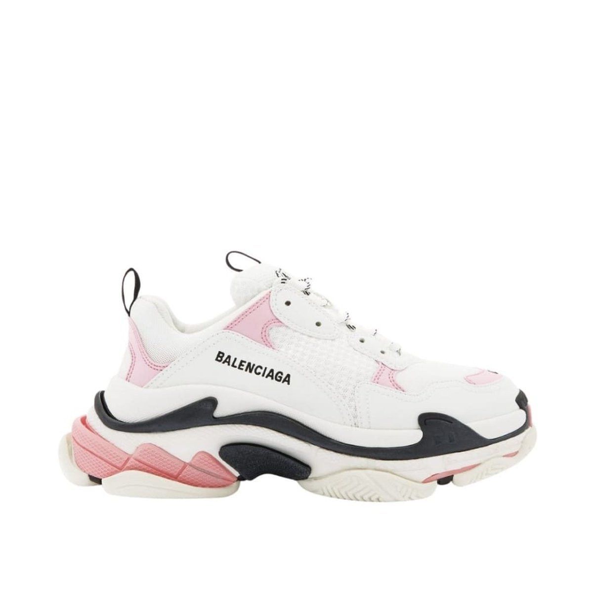Triple S leather and Mesh Sneakers