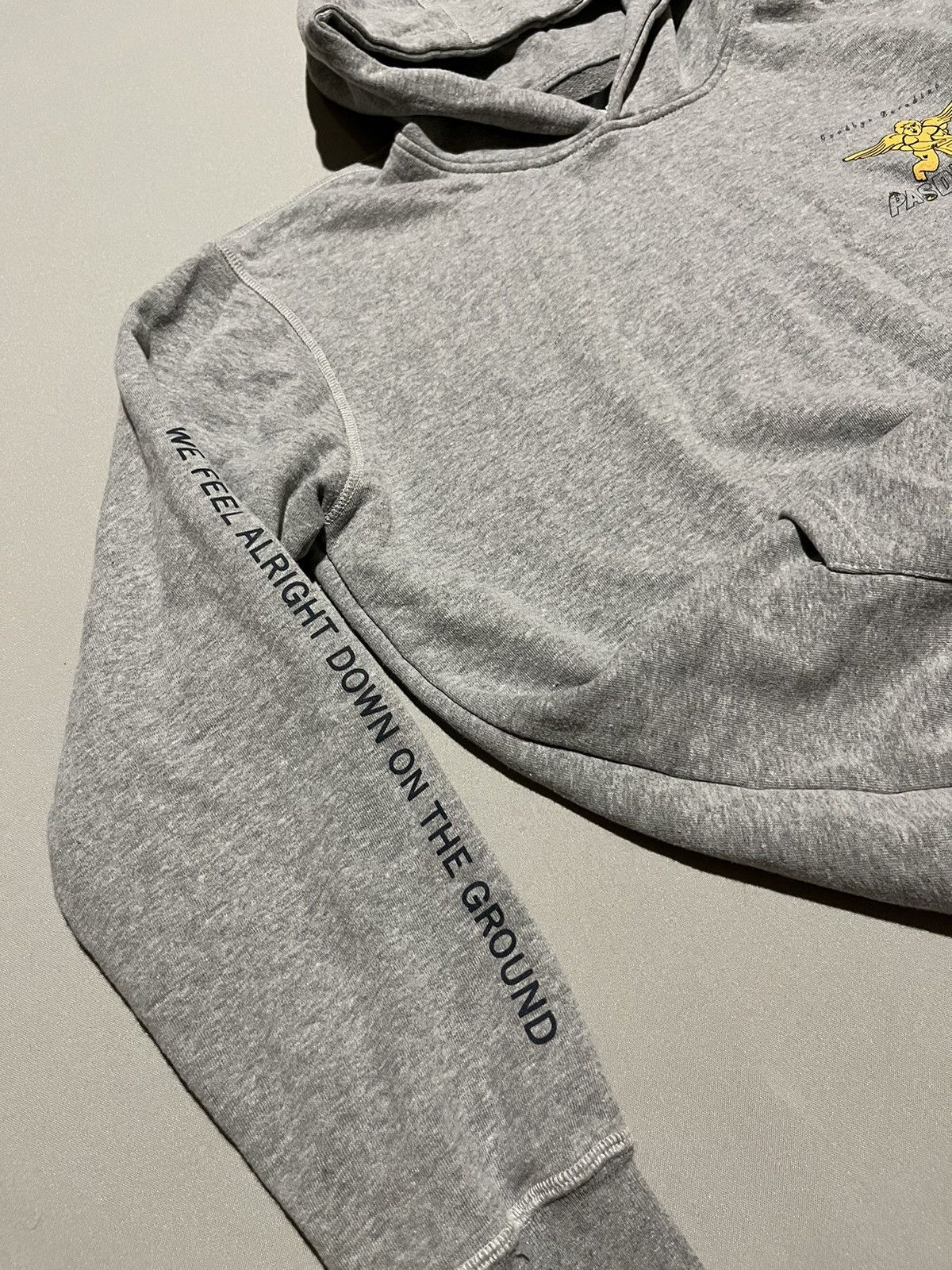 Designer Pas de Mer Goodbye Paradise Gray Hoodie Size US L / EU 52-54 / 3 - 9 Thumbnail