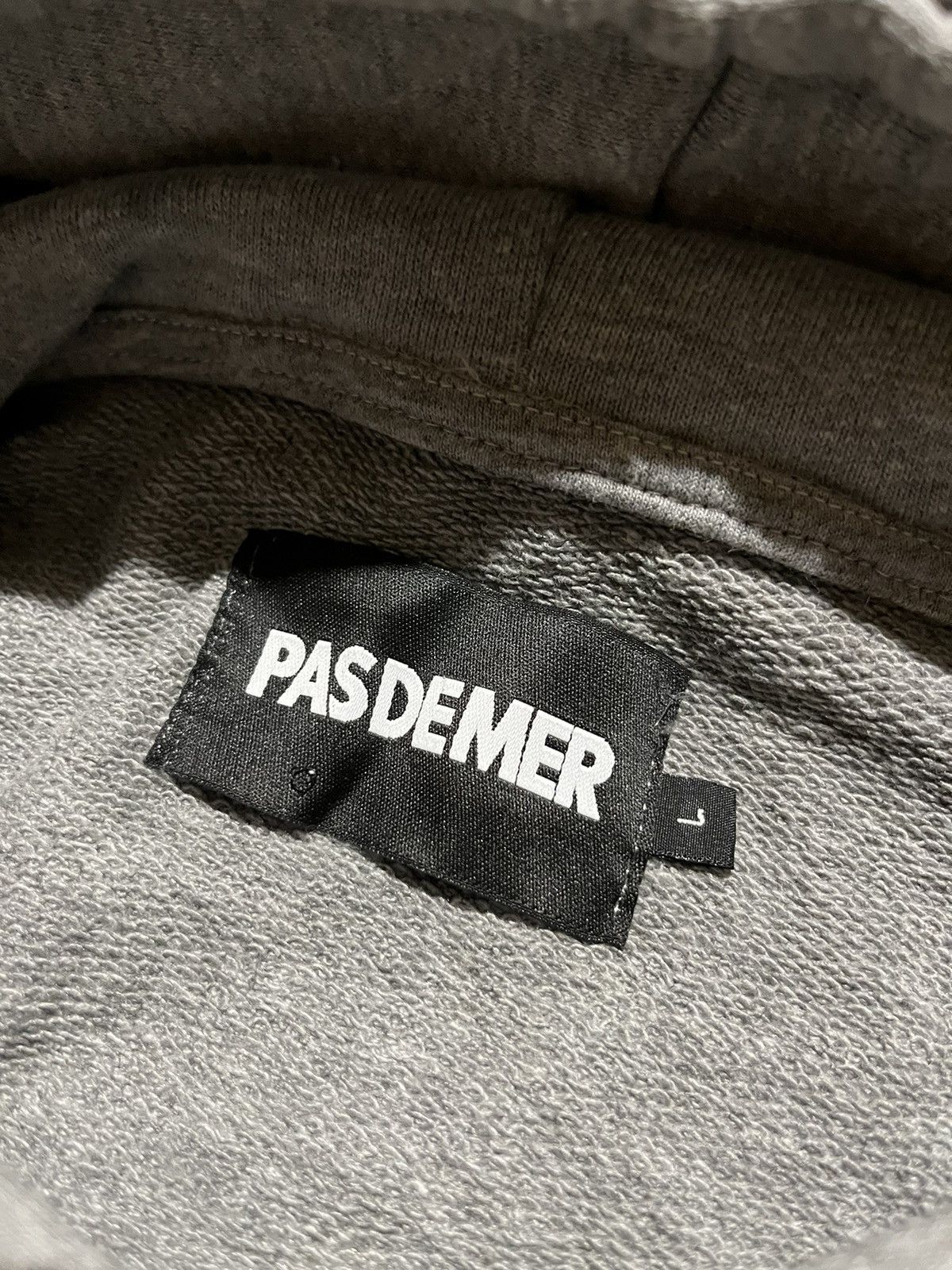 Designer Pas de Mer Goodbye Paradise Gray Hoodie Size US L / EU 52-54 / 3 - 2 Thumbnail