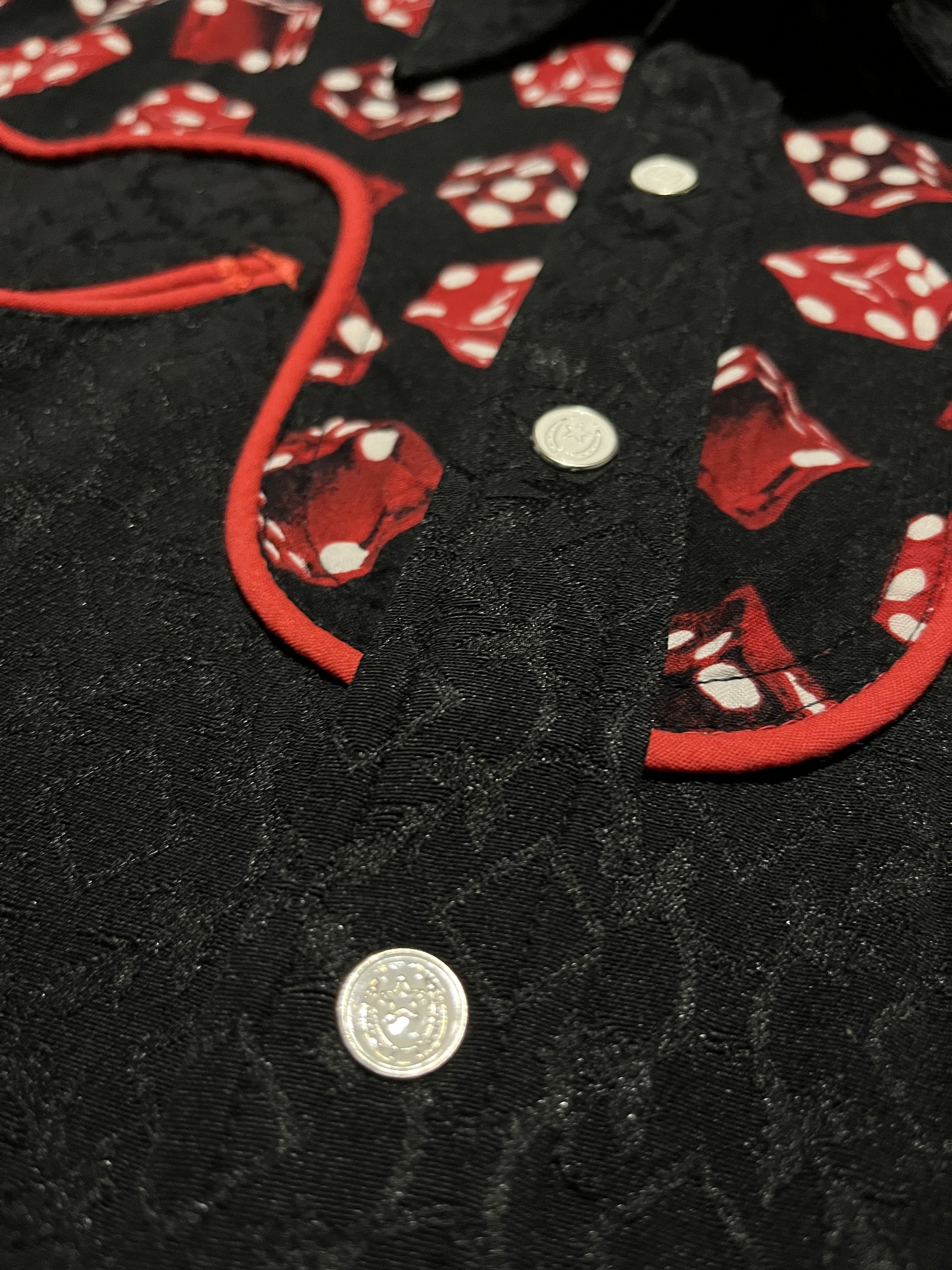 Cockpit USA × Cowboy Equipment × Vintage Dice Poker Cowboy Western Rancho Shirt Size US S / EU 44-46 / 1 - 5 Thumbnail