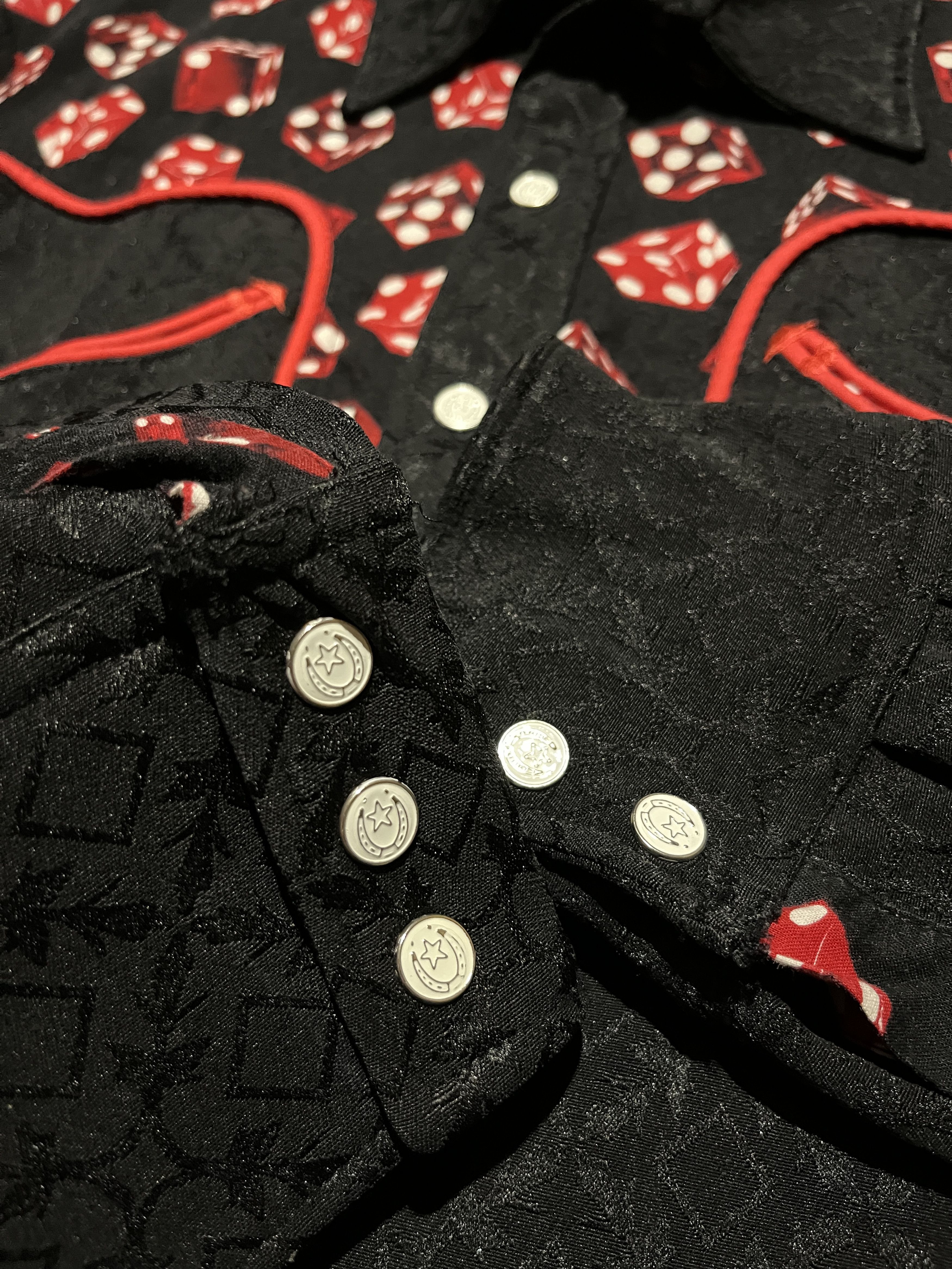 Cockpit USA × Cowboy Equipment × Vintage Dice Poker Cowboy Western Rancho Shirt Size US S / EU 44-46 / 1 - 7 Thumbnail