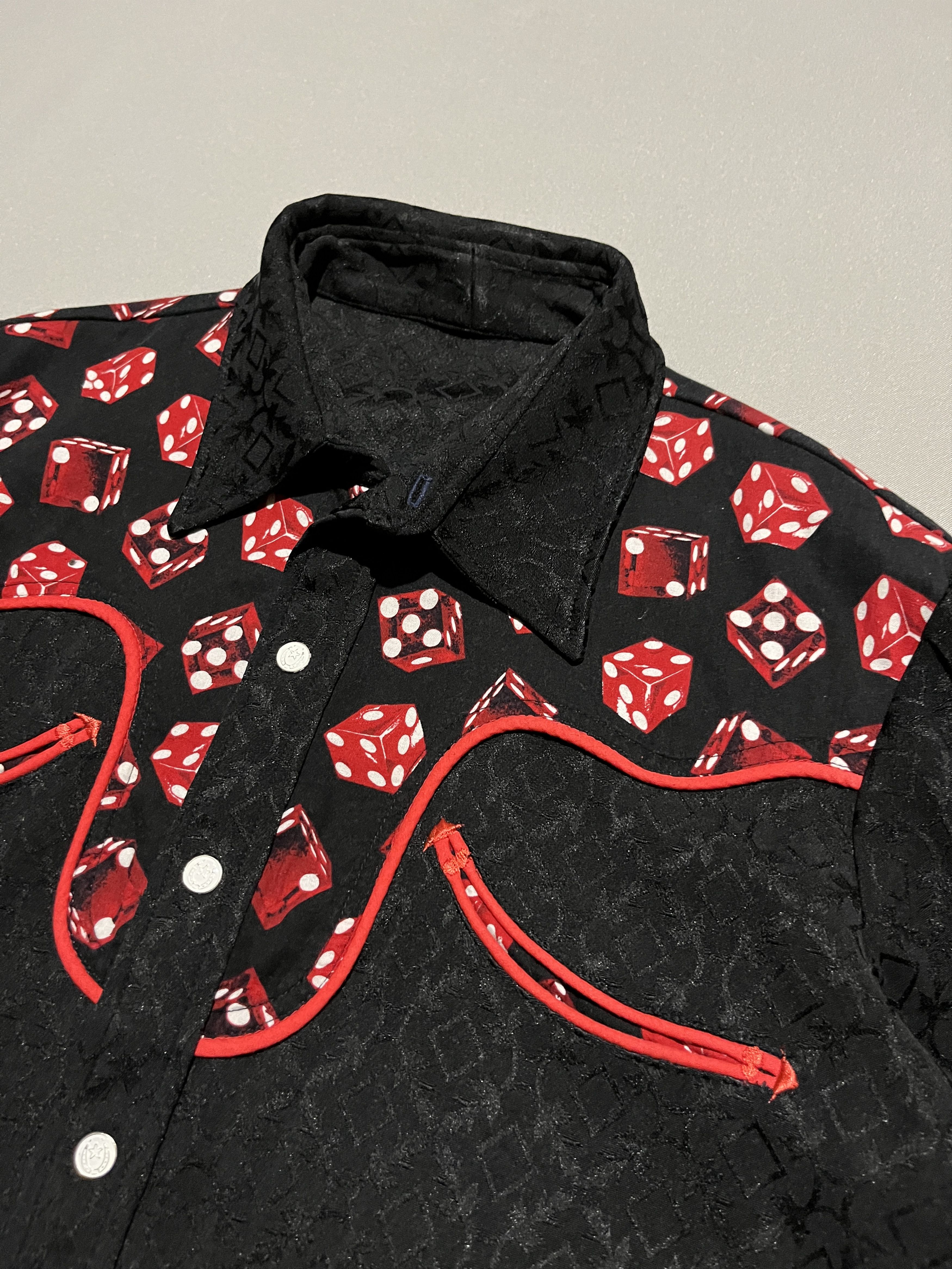 Cockpit USA × Cowboy Equipment × Vintage Dice Poker Cowboy Western Rancho Shirt Size US S / EU 44-46 / 1 - 3 Thumbnail