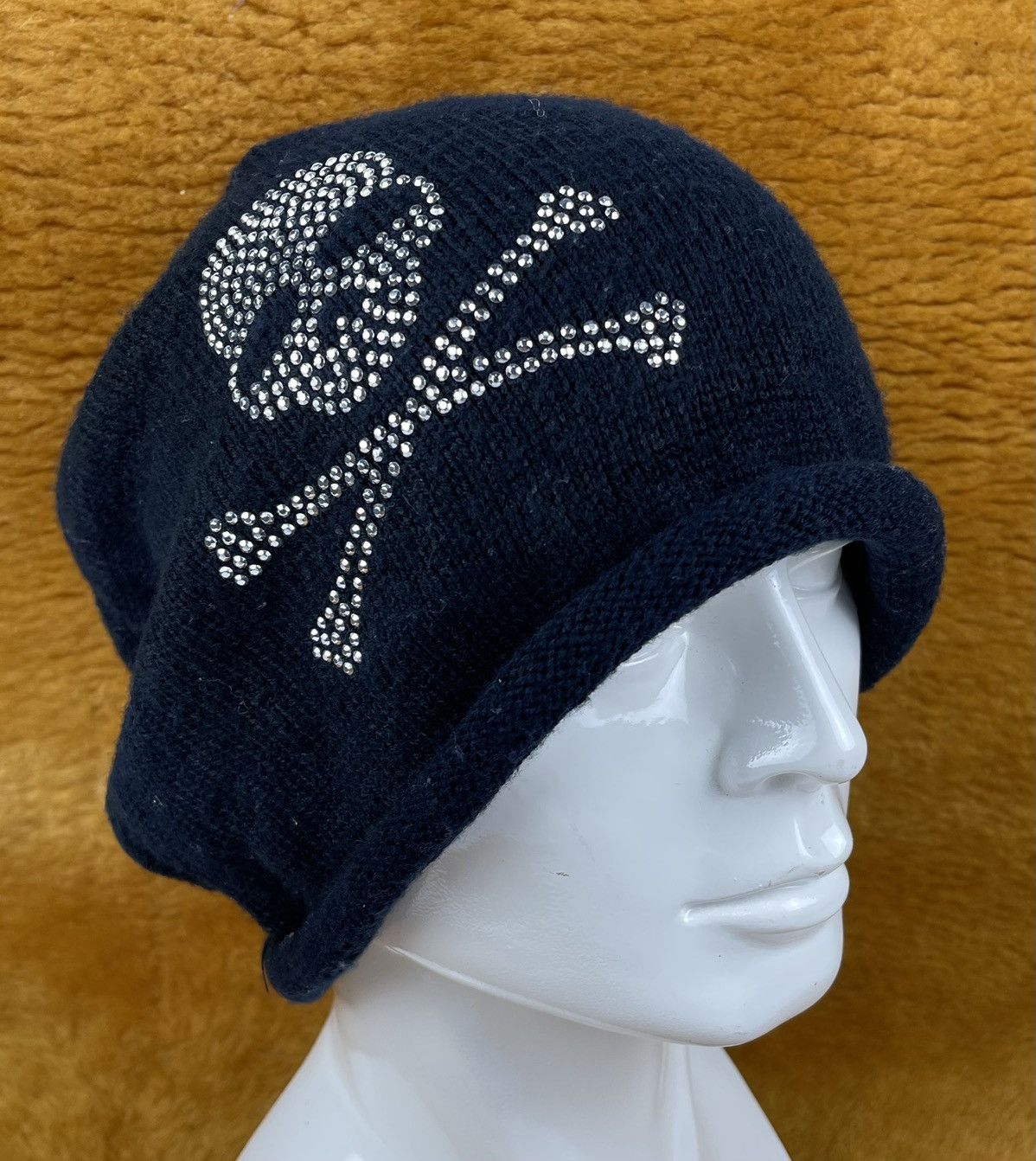 image of Skulls Beanie Hat Snow Cap, Men's