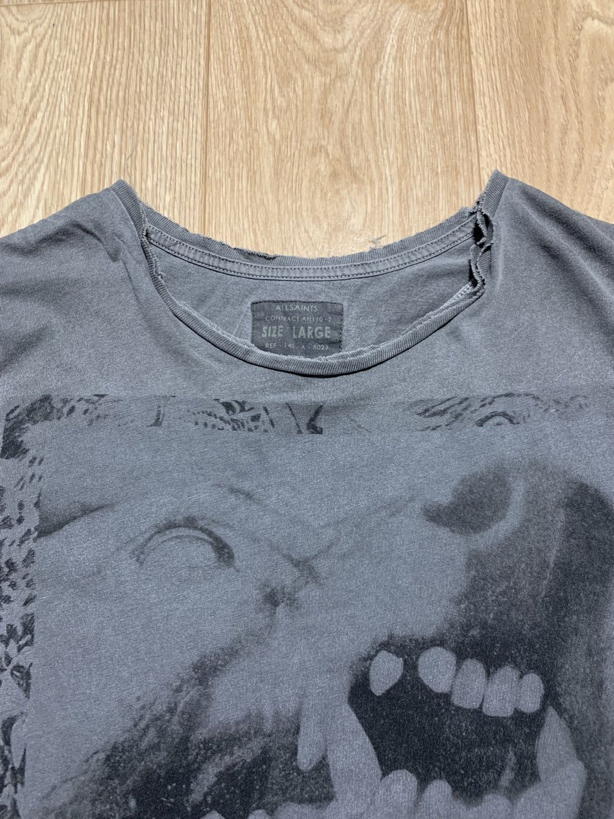 Allsaints Allsaints Hard Times T-Shirt Size US L / EU 52-54 / 3 - 7 Thumbnail