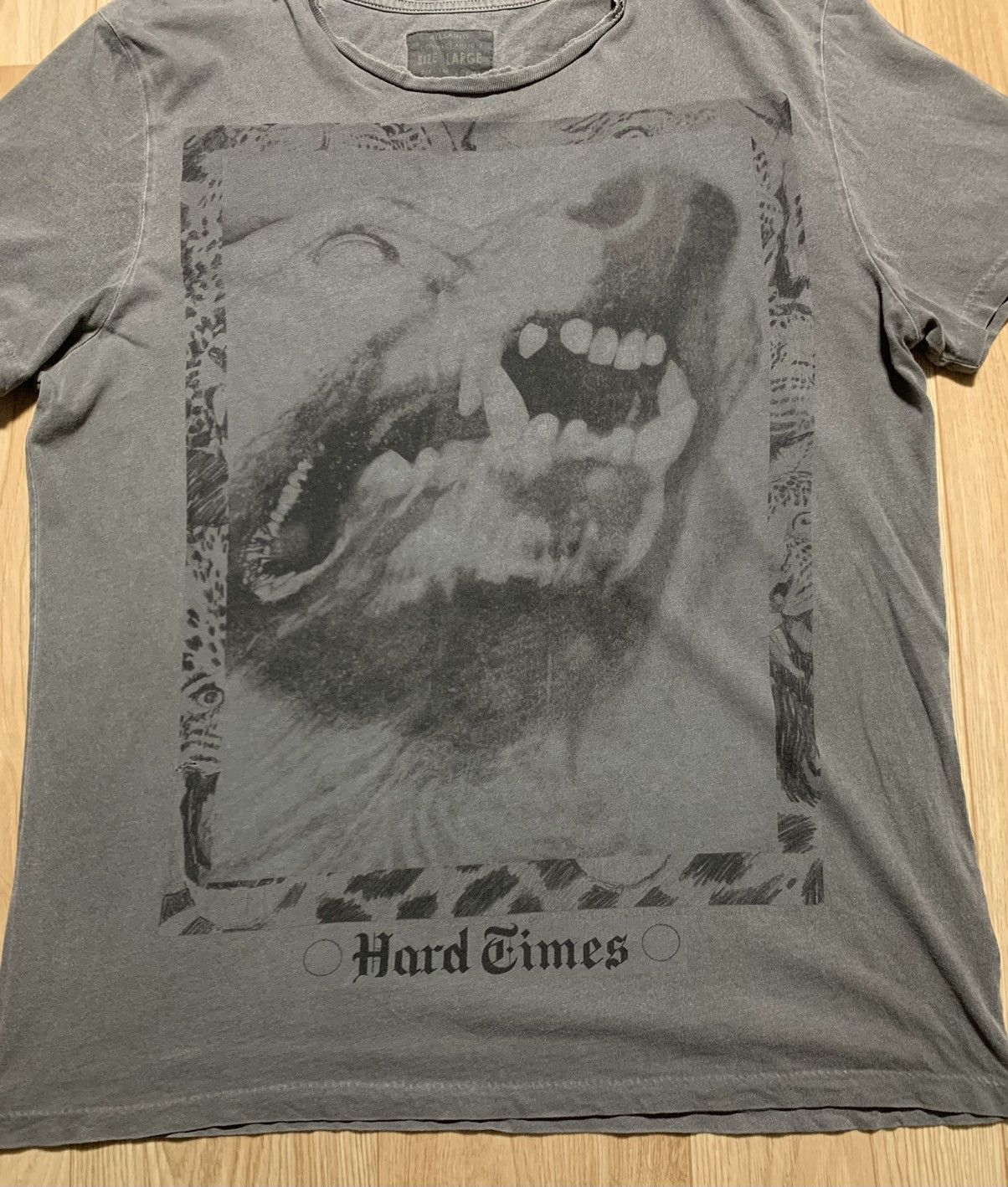 Allsaints Allsaints Hard Times T-Shirt Size US L / EU 52-54 / 3 - 4 Thumbnail