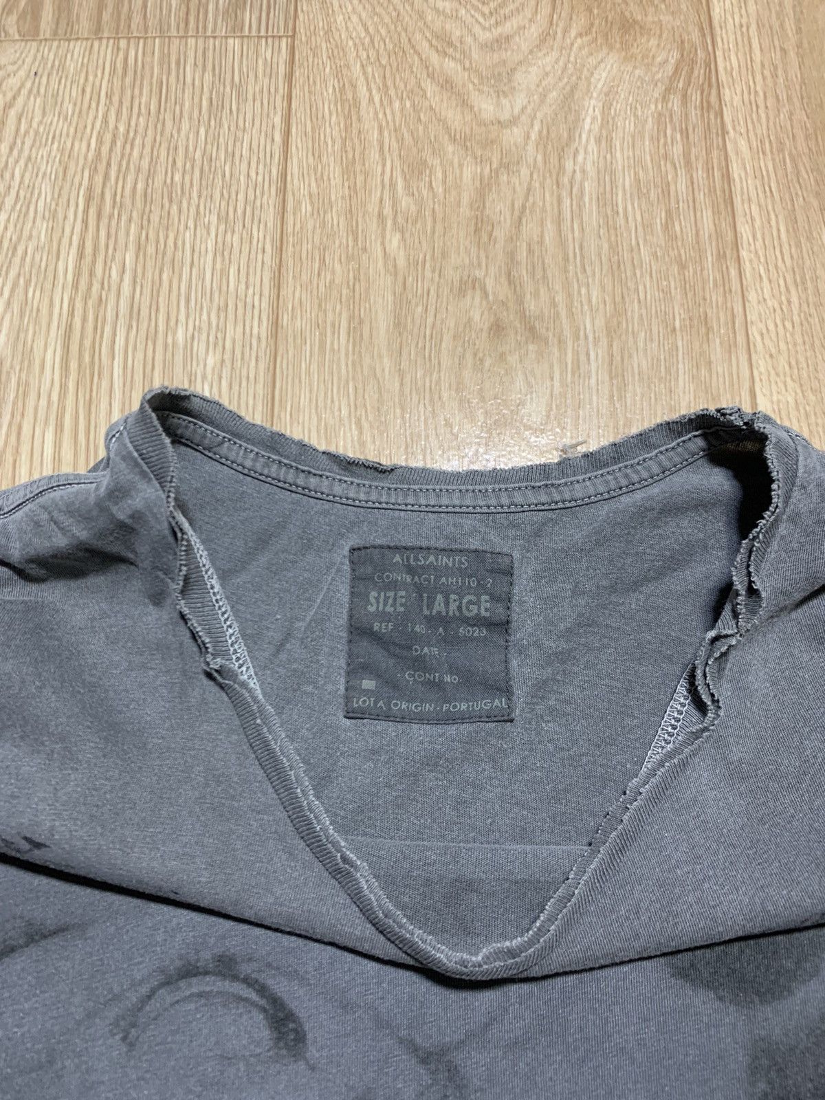 Allsaints Allsaints Hard Times T-Shirt Size US L / EU 52-54 / 3 - 9 Thumbnail