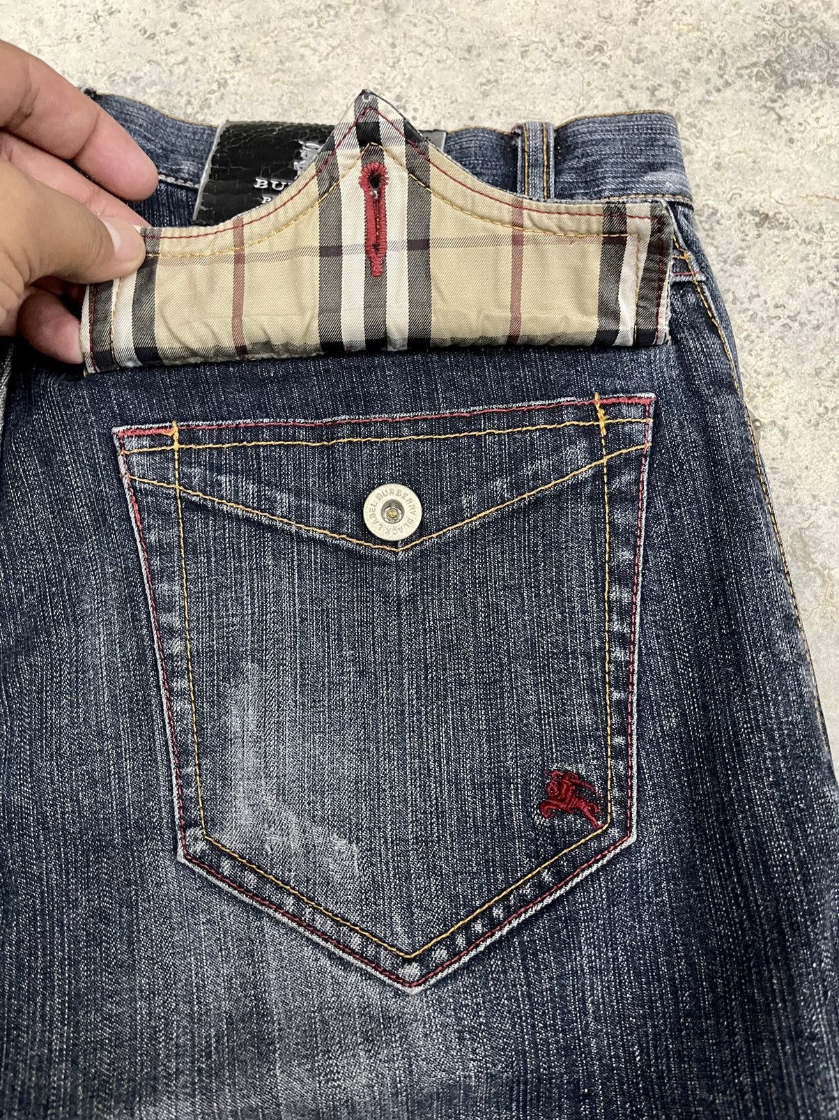 Burberry VINTAGE BURBERRY BUTTON FLY NICE DESIGN SIZE 32X33 Size US 32 / EU 48 - 15 Thumbnail