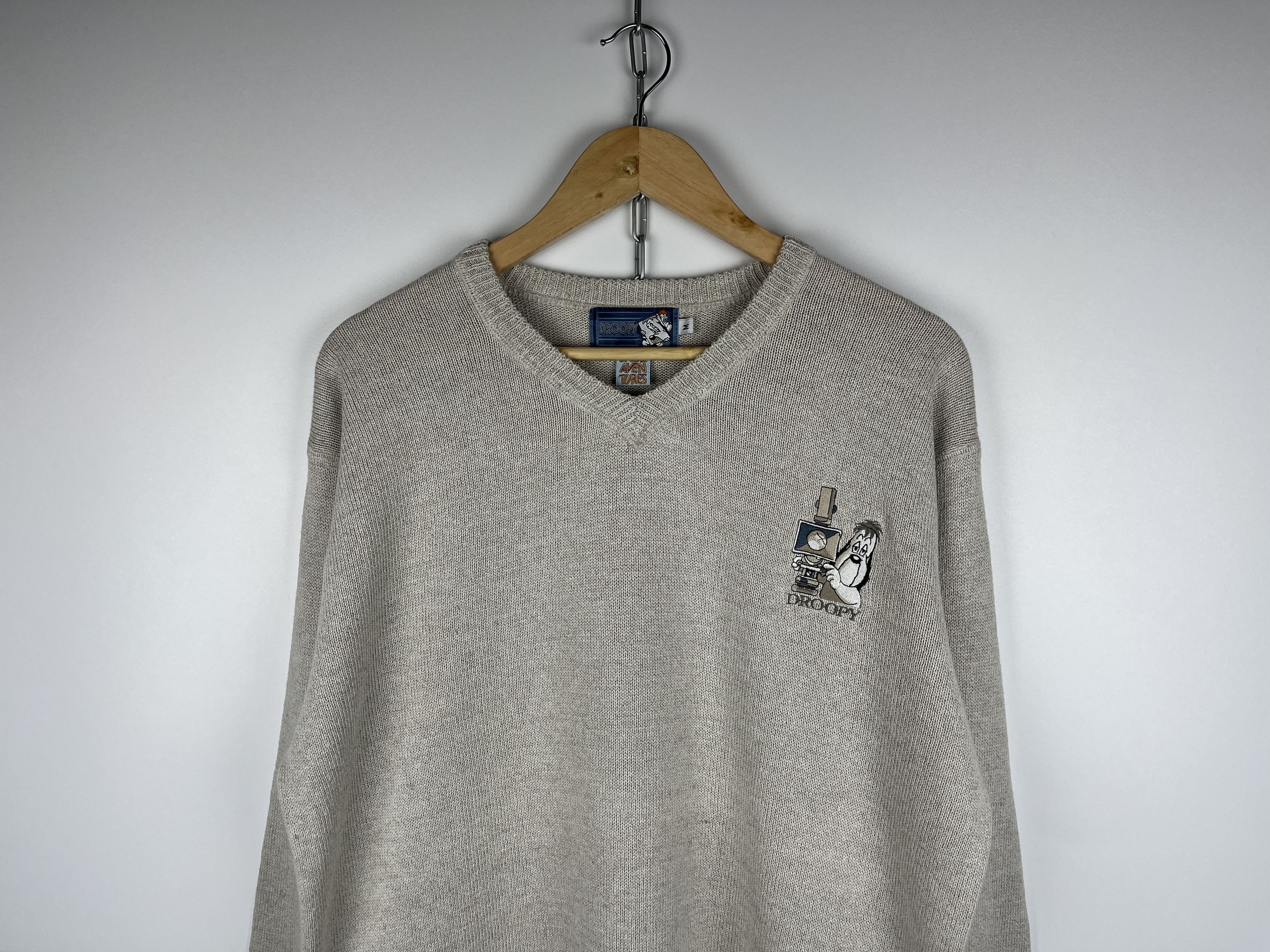 Cartoon Network 90's Droopy Cartoon Studio Adventures 1999 Rare Sweater Size US L / EU 52-54 / 3 - 4 Thumbnail