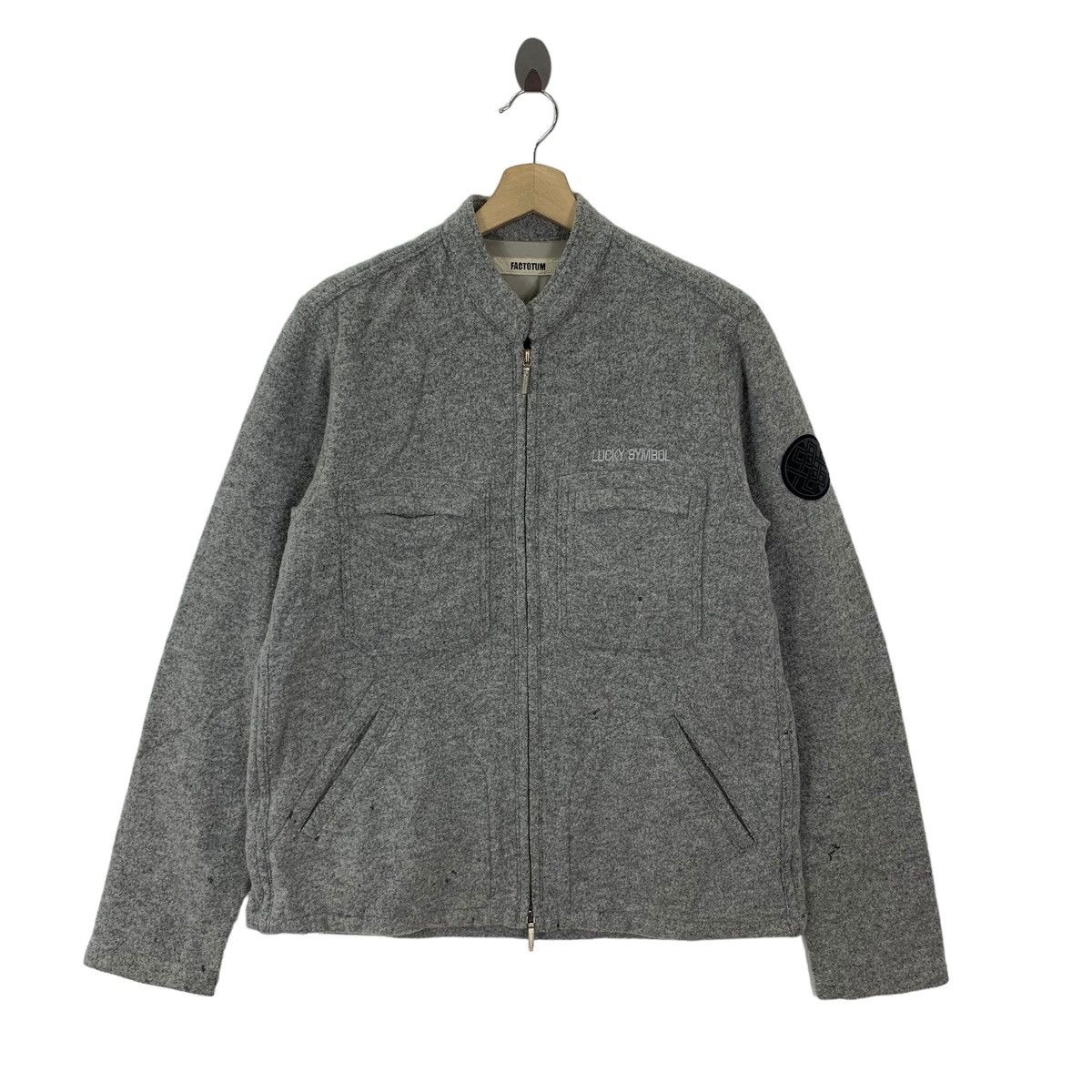 ジャケット・アウター 00s y2k archive FACTOTUM wool jacket 00s y2k archive FACTOTUM bomber jacket