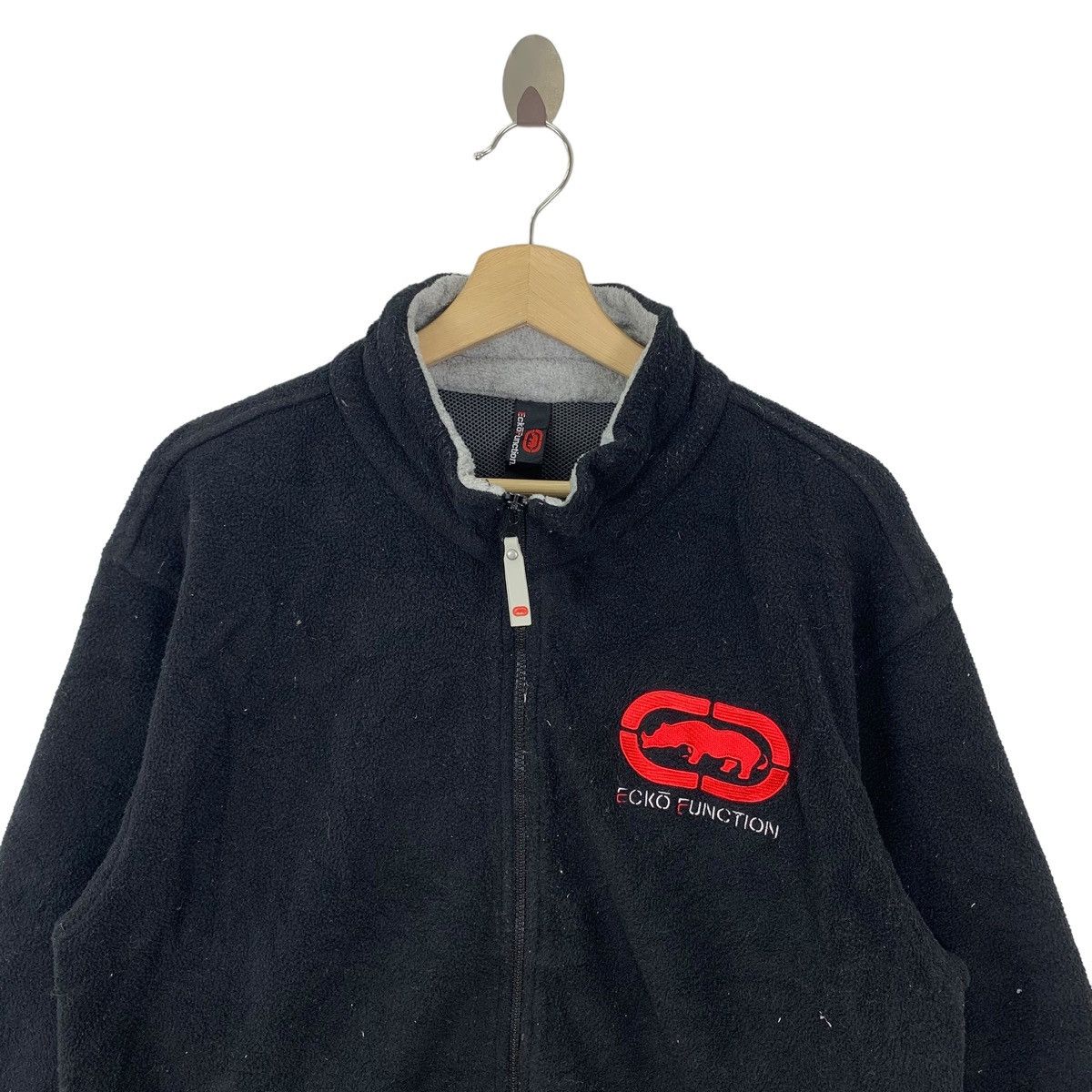 Vintage Vintage Ecko Function Fleece Zipper Jacket Size US L / EU 52-54 / 3 - 2 Thumbnail