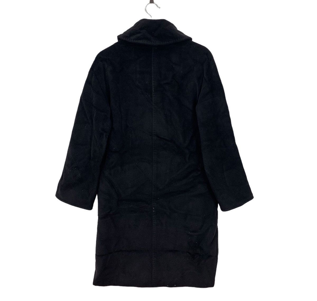 Max Mara Vintage Max Mara Designer Wool Long Coat Women Size M / US 6-8 / IT 42-44 - 4 Thumbnail