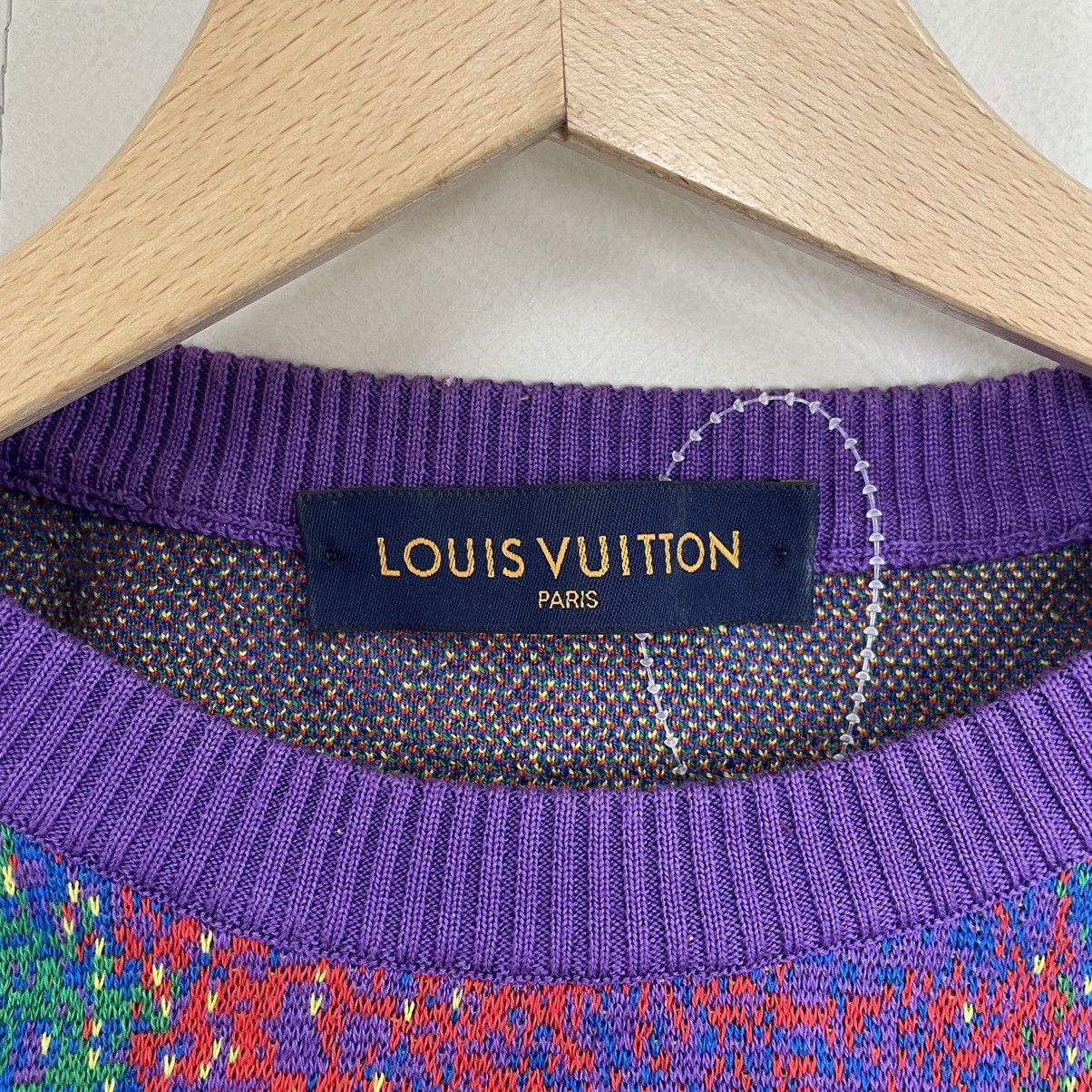 Louis Vuitton Louis Vuitton Sweater Multicolor Size US XXL / EU 58 / 5 - 3 Thumbnail