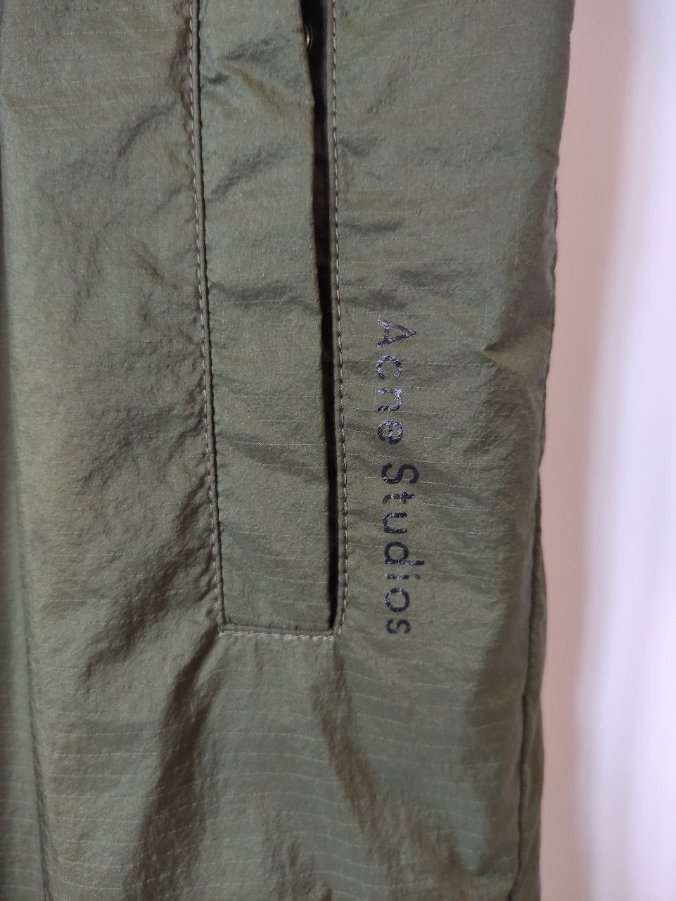 Acne Studios ACNE STUDIOS PEGASUS RIPSTOP TRACK PANT Size US 34 / EU 50 - 8 Thumbnail