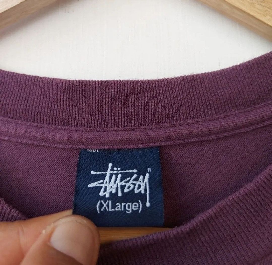 Stussy Vtg Limited Edition Stussy White Lable Promo Tshirt Size US XL / EU 56 / 4 - 6 Thumbnail