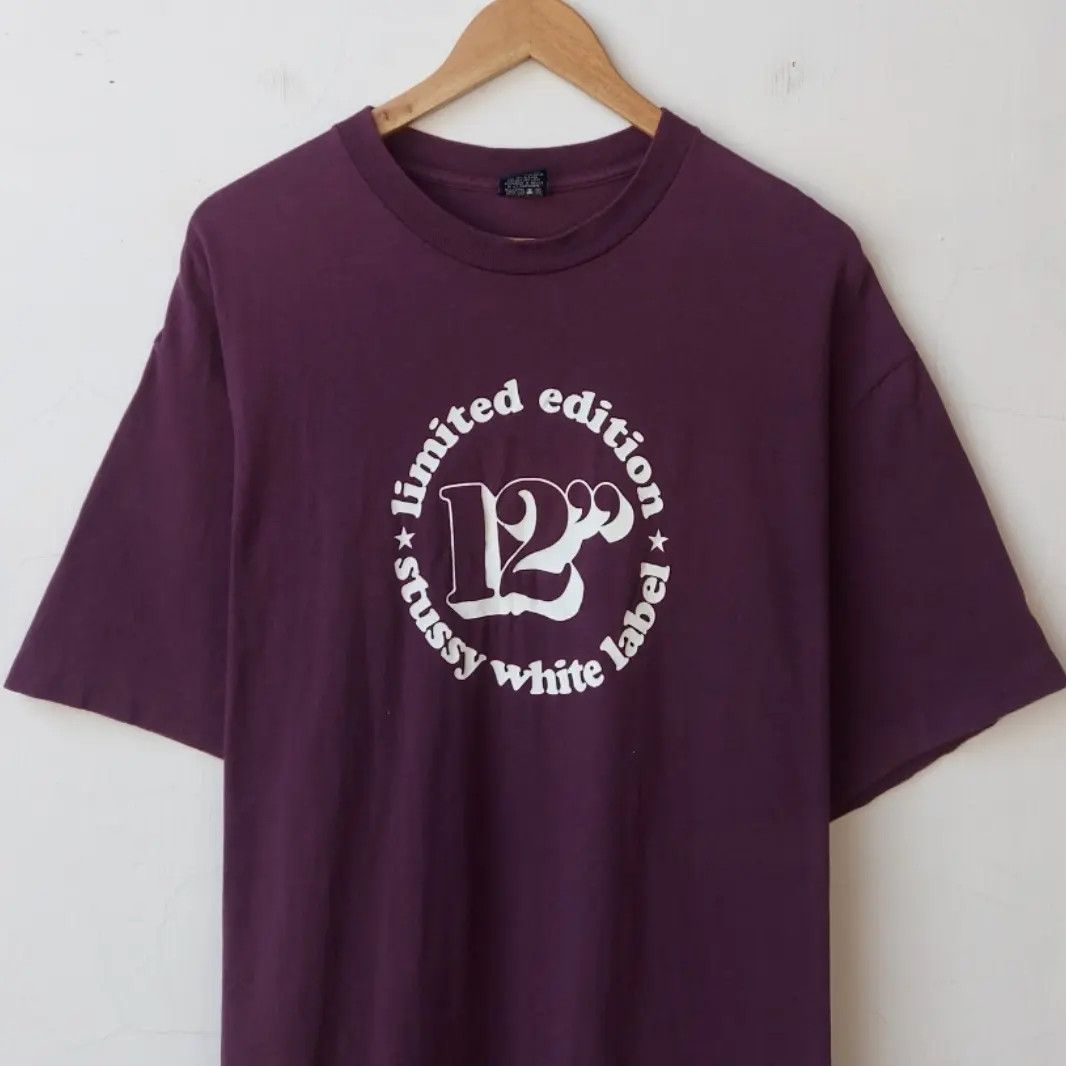 Stussy Vtg Limited Edition Stussy White Lable Promo Tshirt Size US XL / EU 56 / 4 - 3 Thumbnail