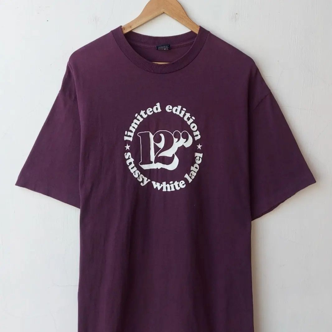 Stussy Vtg Limited Edition Stussy White Lable Promo Tshirt Size US XL / EU 56 / 4 - 2 Thumbnail