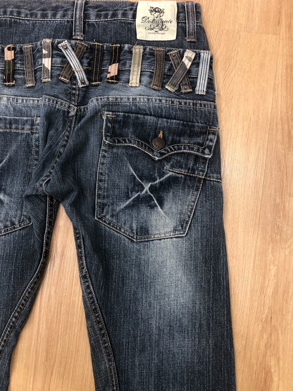 Hysteric Glamour Dominate Handcrafted Double Waist Distressed Denim Size US 30 / EU 46 - 10 Thumbnail