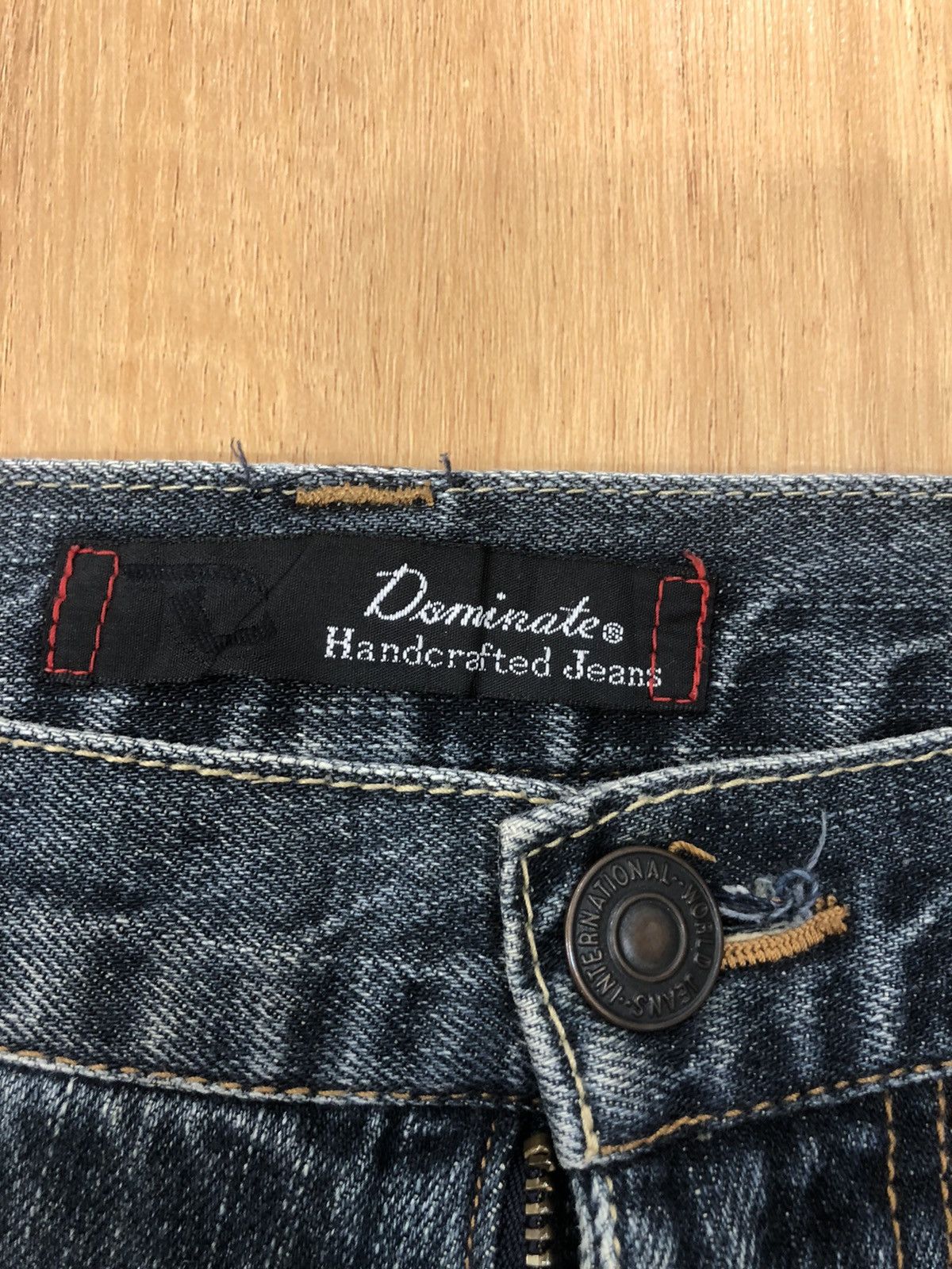 Hysteric Glamour Dominate Handcrafted Double Waist Distressed Denim Size US 30 / EU 46 - 14 Thumbnail
