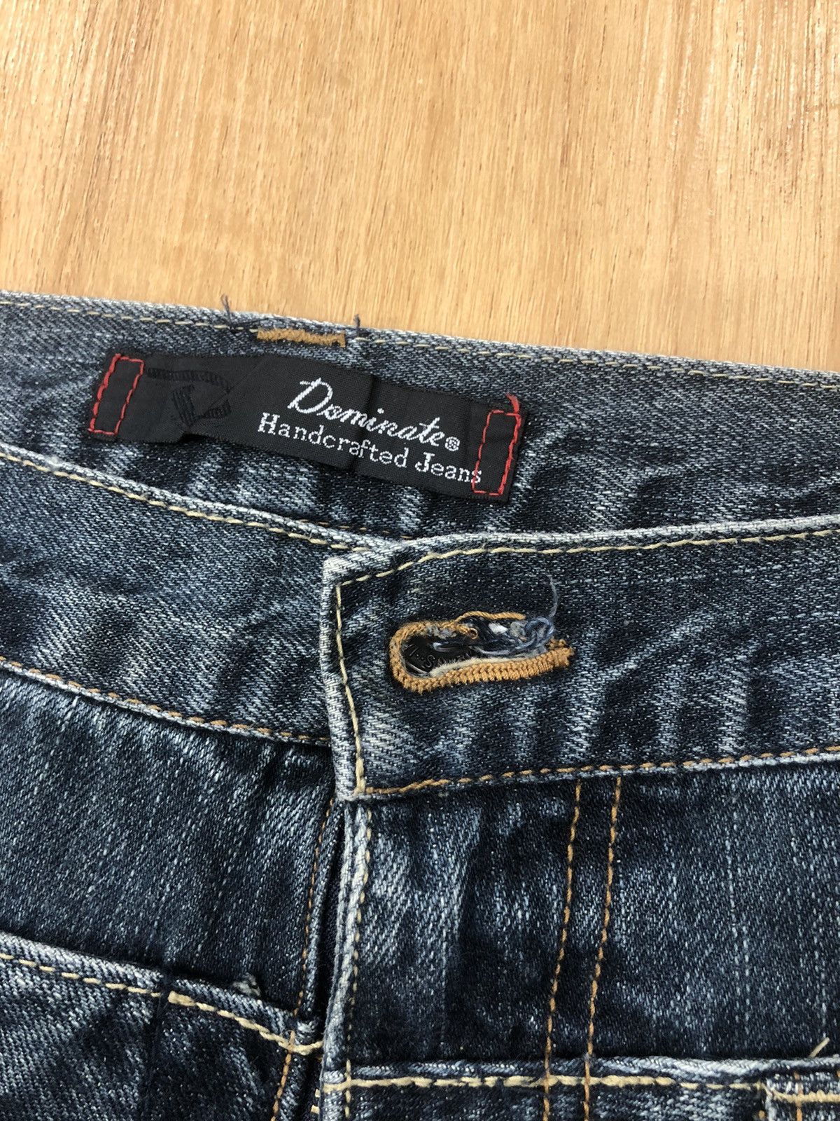Hysteric Glamour Dominate Handcrafted Double Waist Distressed Denim Size US 30 / EU 46 - 15 Thumbnail