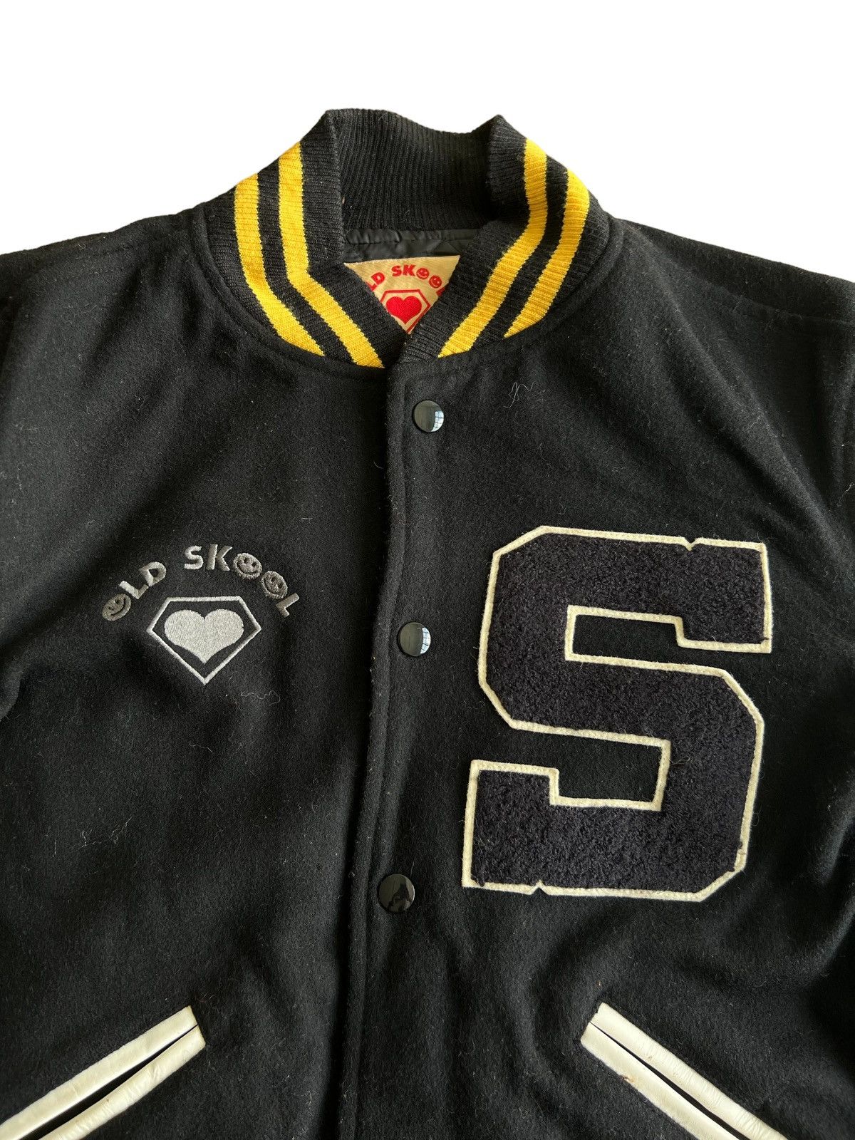 Stussy 90s Super Lovers "Old Skulls" x Stussy Letterman Varsity Jkt Size US M / EU 48-50 / 2 - 4 Thumbnail