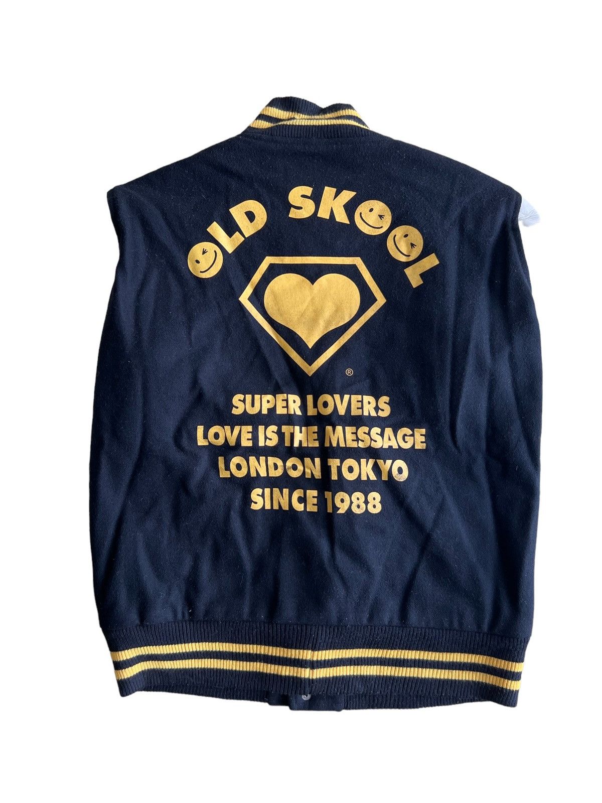 Stussy 90s Super Lovers "Old Skulls" x Stussy Letterman Varsity Jkt Size US M / EU 48-50 / 2 - 5 Thumbnail