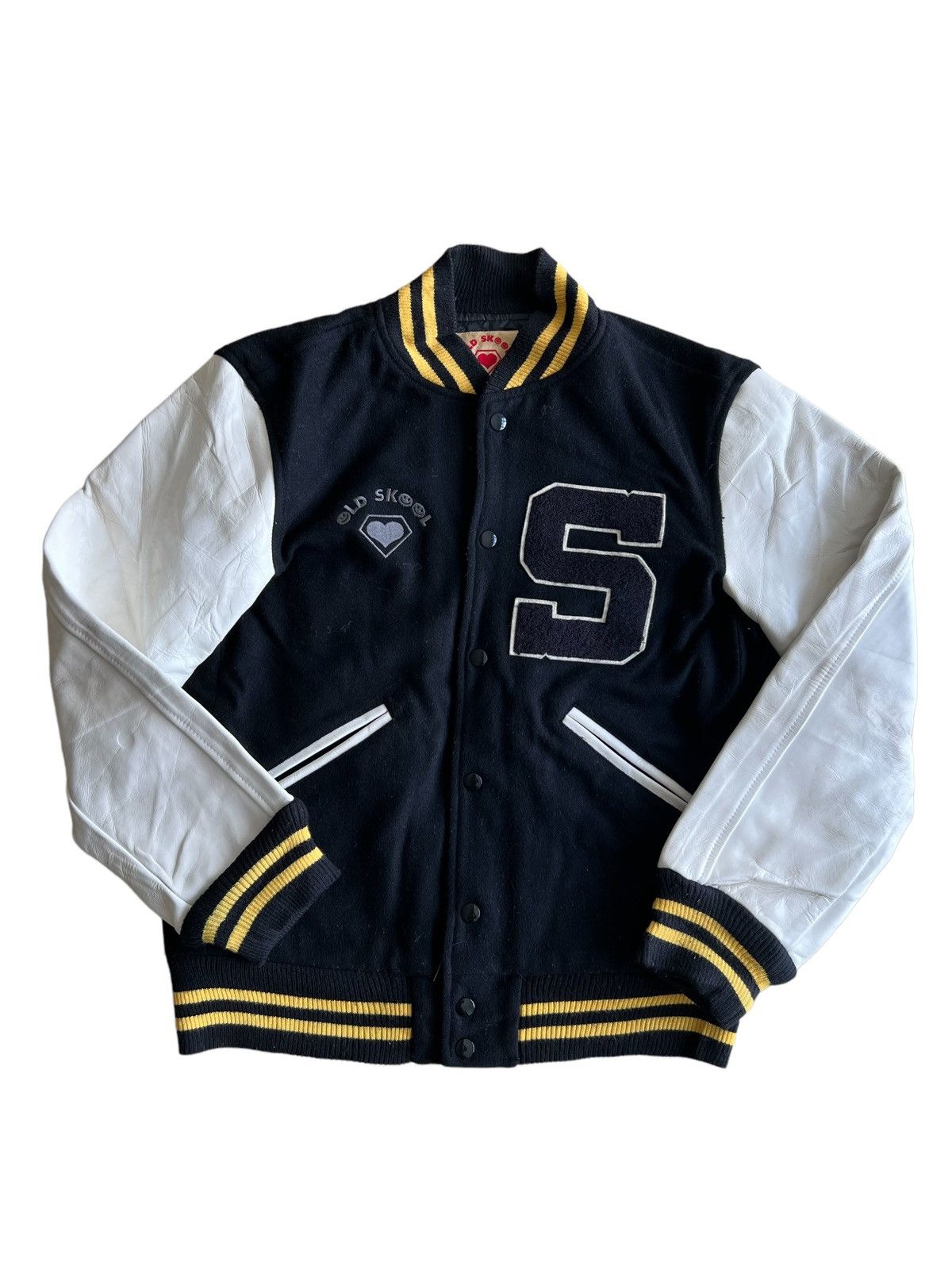 Stussy 90s Super Lovers "Old Skulls" x Stussy Letterman Varsity Jkt Size US M / EU 48-50 / 2 - 2 Thumbnail