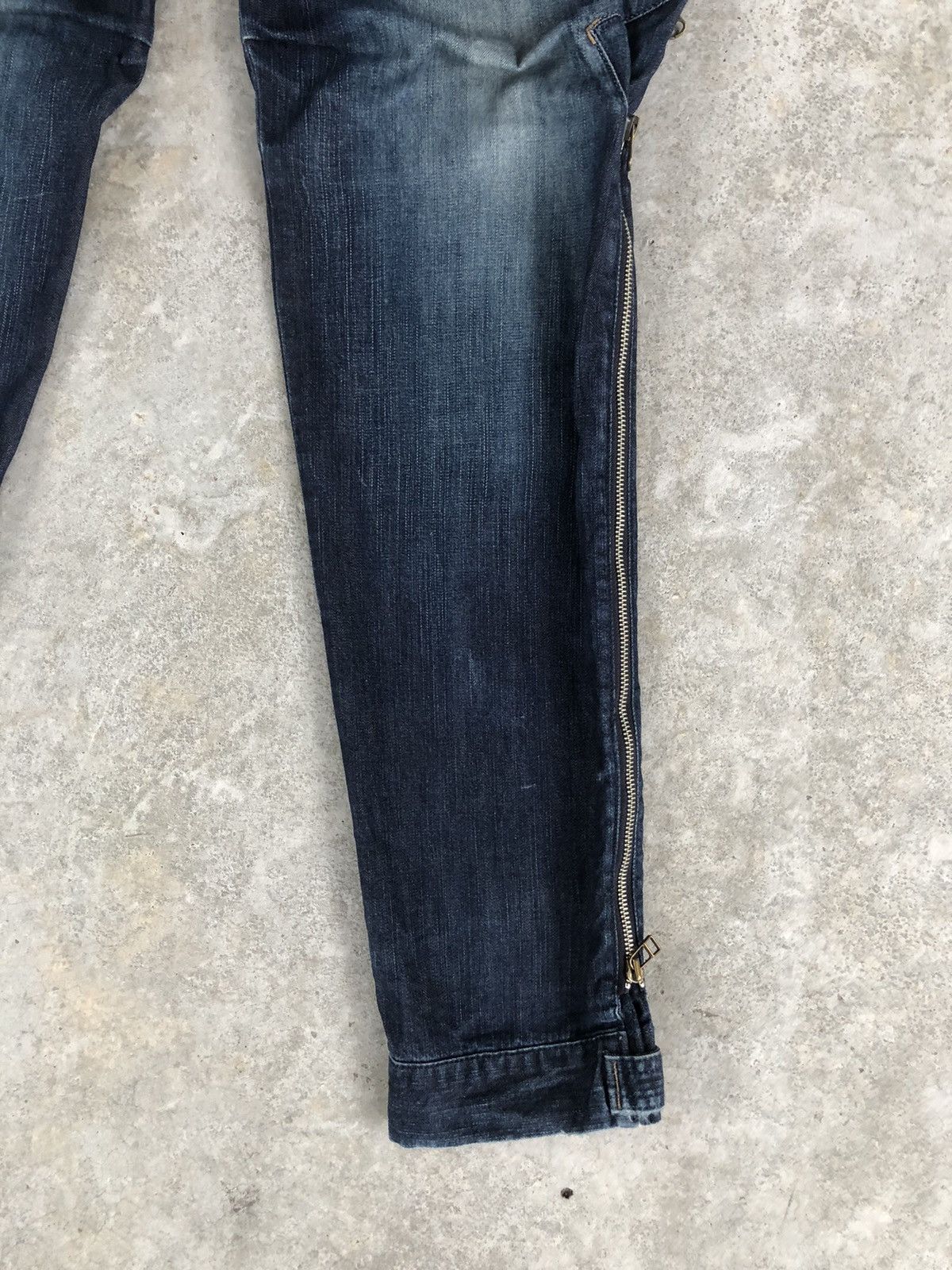 Marithe + Francois Girbaud Marithe Francois Girbaud Distressed Jeans Cargo Pants Size US 33 - 7 Thumbnail
