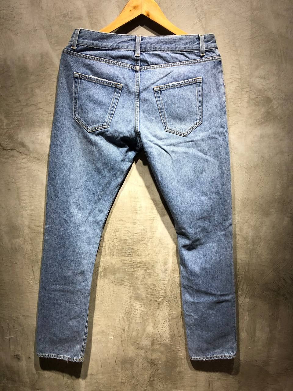 Saint Laurent Paris Saint Laurent Paris Knee Ripped Denim pants Size US 31 - 2 Thumbnail