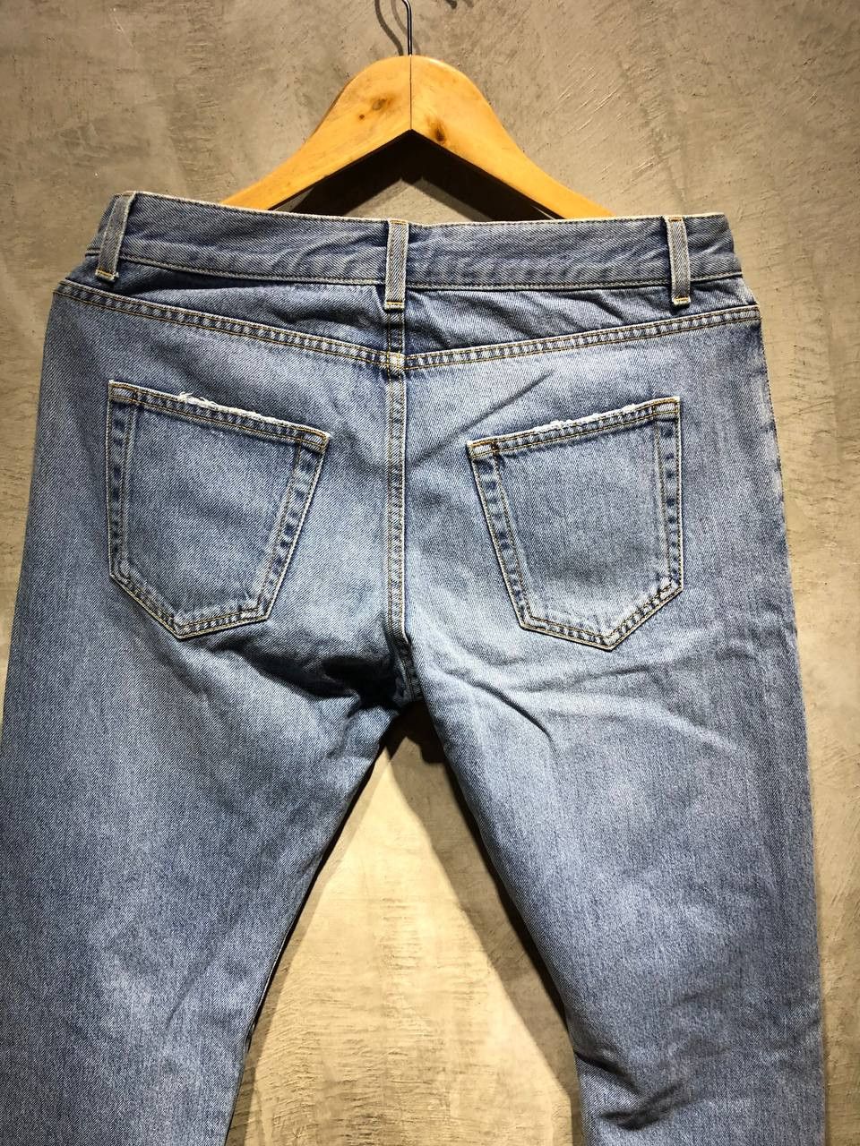 Saint Laurent Paris Saint Laurent Paris Knee Ripped Denim pants Size US 31 - 4 Thumbnail