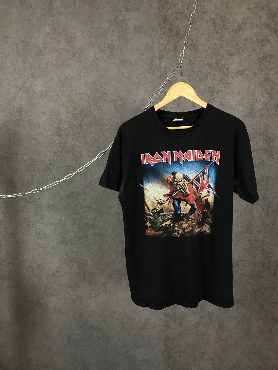 Band Tees × Iron Maiden × Vintage Iron Maiden vintage rock band tee Size US L / EU 52-54 / 3 - 1 Thumbnail