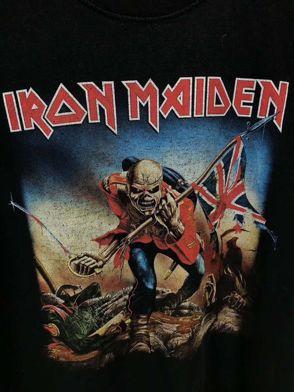 Band Tees × Iron Maiden × Vintage Iron Maiden vintage rock band tee Size US L / EU 52-54 / 3 - 3 Thumbnail