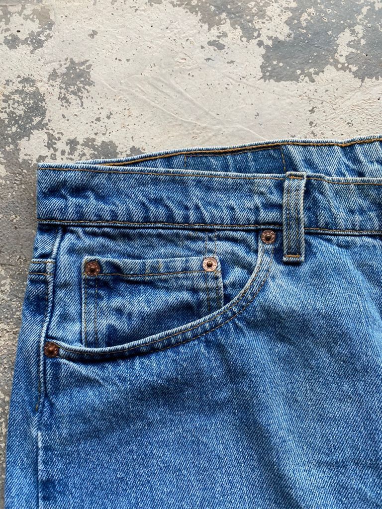 Levi's × Vintage Light Wash Vintage Levi's Jeans Made in USA 36x32 Denim Size US 36 / EU 52 - 5 Thumbnail