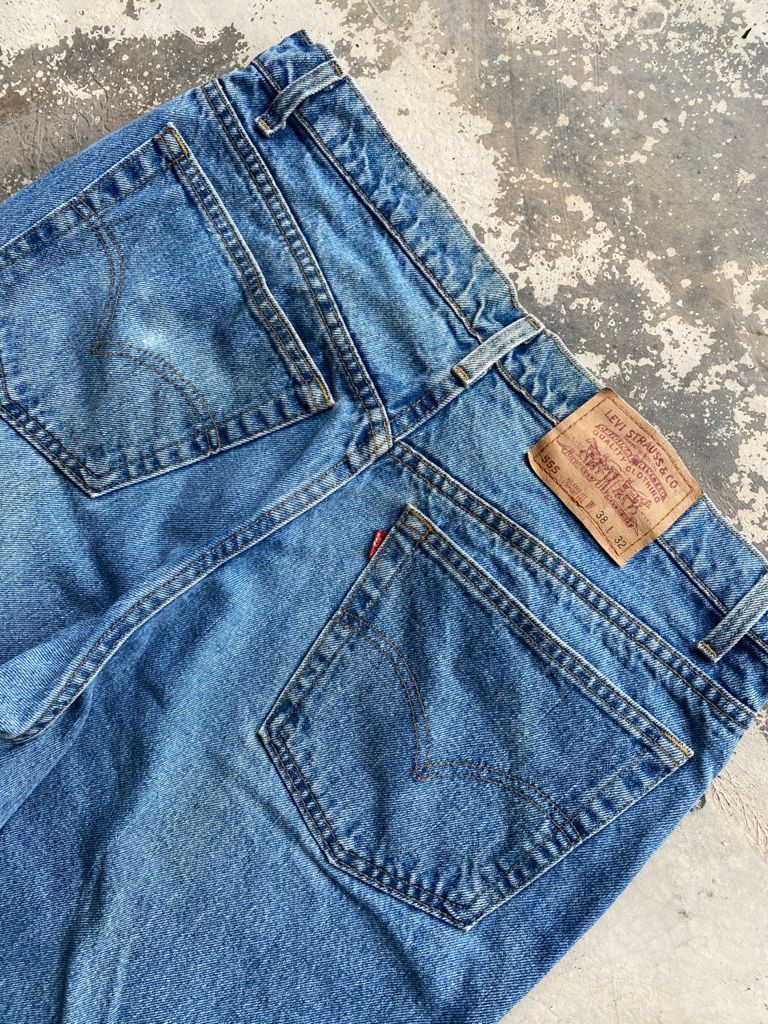 Levi's × Vintage Light Wash Vintage Levi's Jeans Made in USA 36x32 Denim Size US 36 / EU 52 - 10 Thumbnail