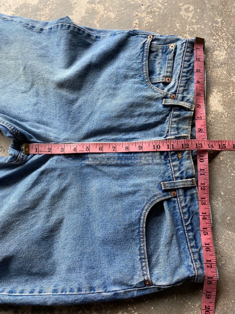 Levi's × Vintage Light Wash Vintage Levi's Jeans Made in USA 36x32 Denim Size US 36 / EU 52 - 14 Thumbnail