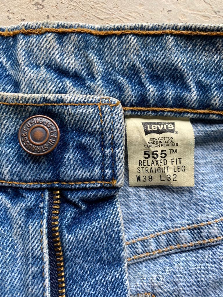 Levi's × Vintage Light Wash Vintage Levi's Jeans Made in USA 36x32 Denim Size US 36 / EU 52 - 7 Thumbnail