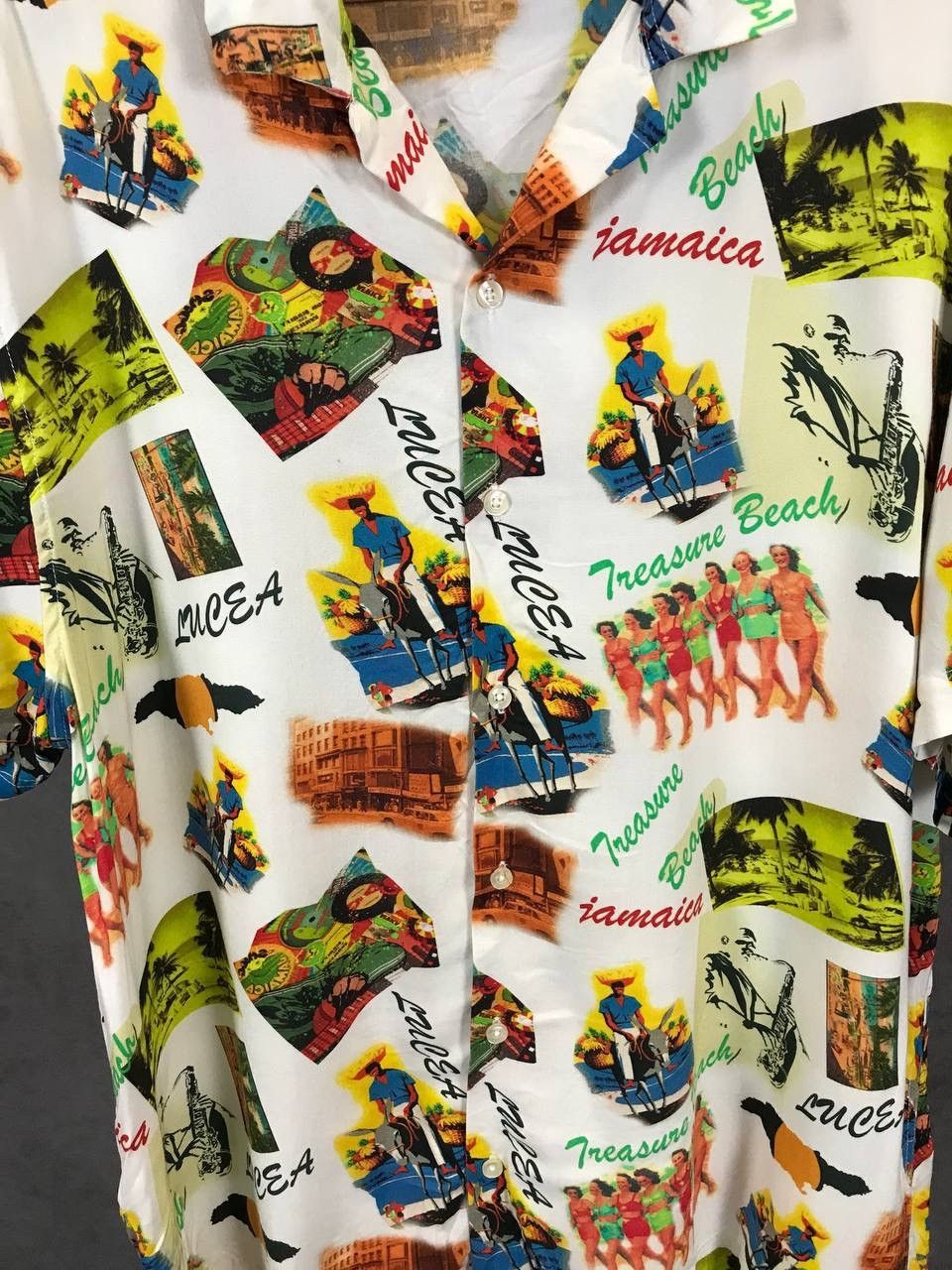 Other Hawaiian crazy overprinted shirt Size US XL / EU 56 / 4 - 3 Thumbnail